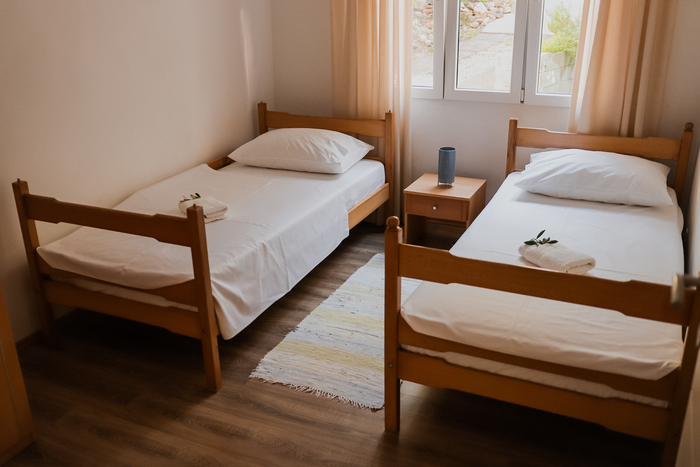 Two bedroom apartment with terrace Orebić, Pelješac  A-b