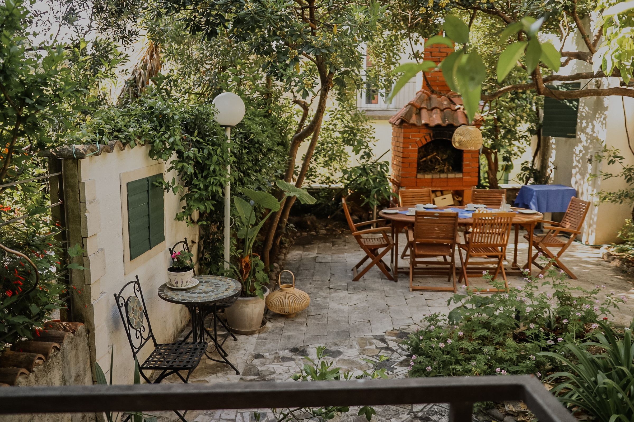 Two bedroom apartment with terrace Orebić, Pelješac  A-b