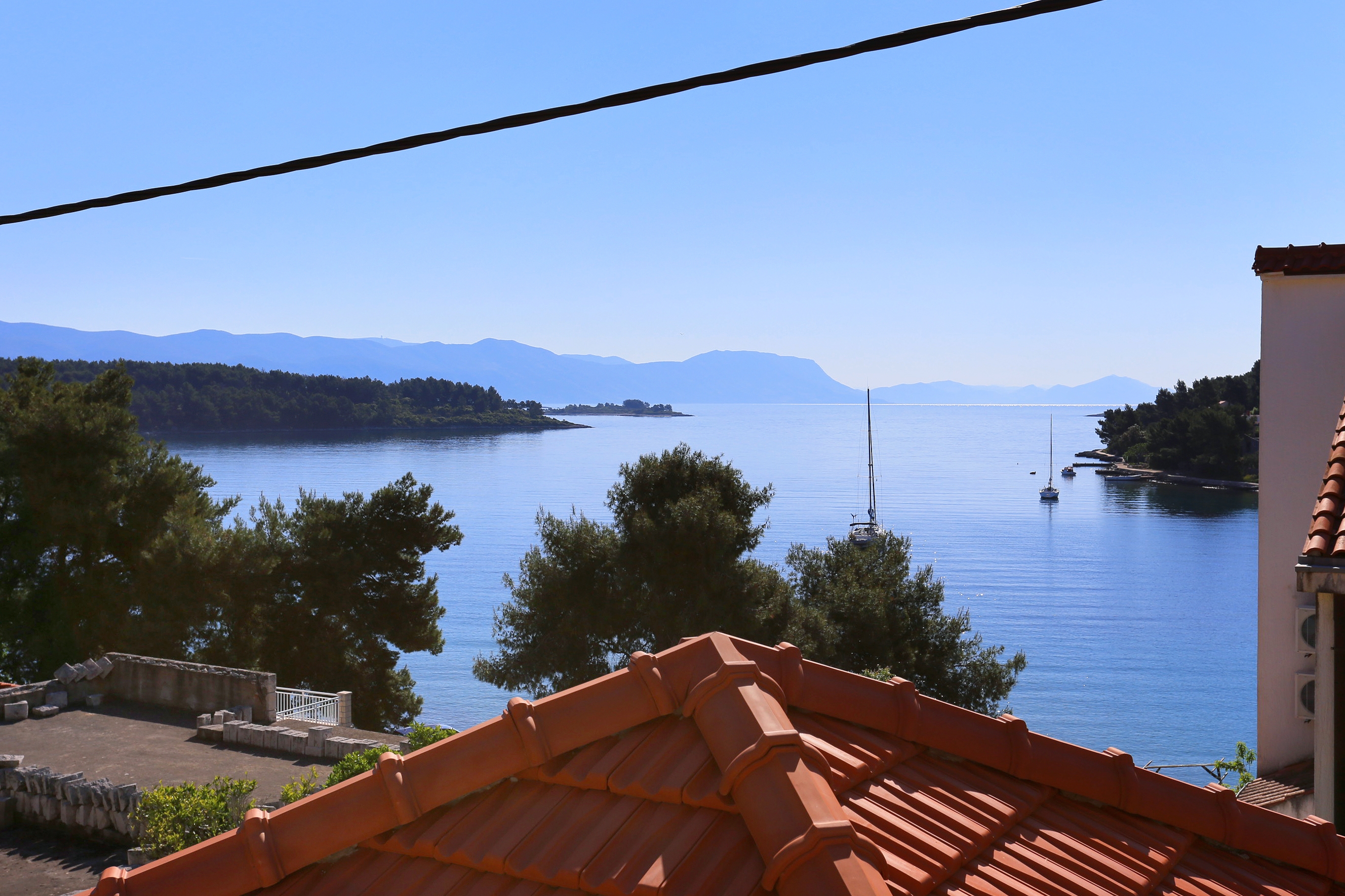 Three bedroom apartment near beach Lumbarda, Korčula  A-a
