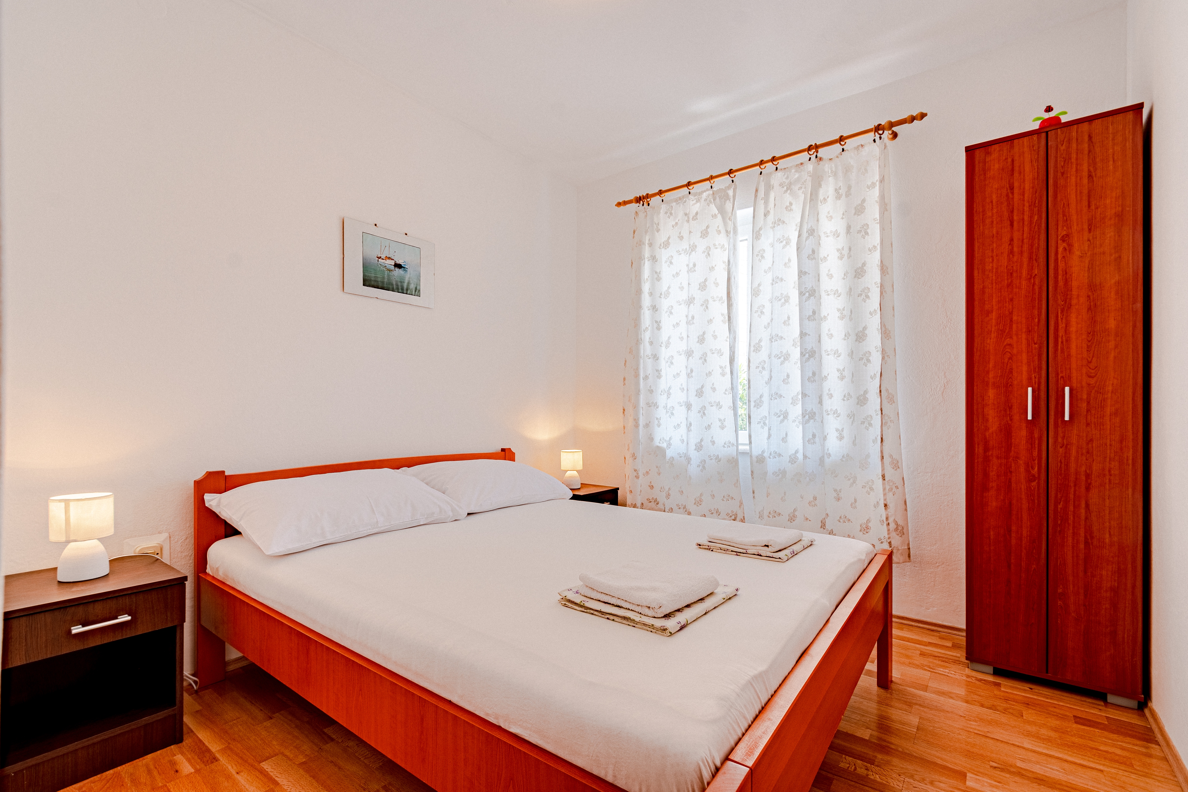 Two bedroom apartment with terrace and sea view Korčula  A-a