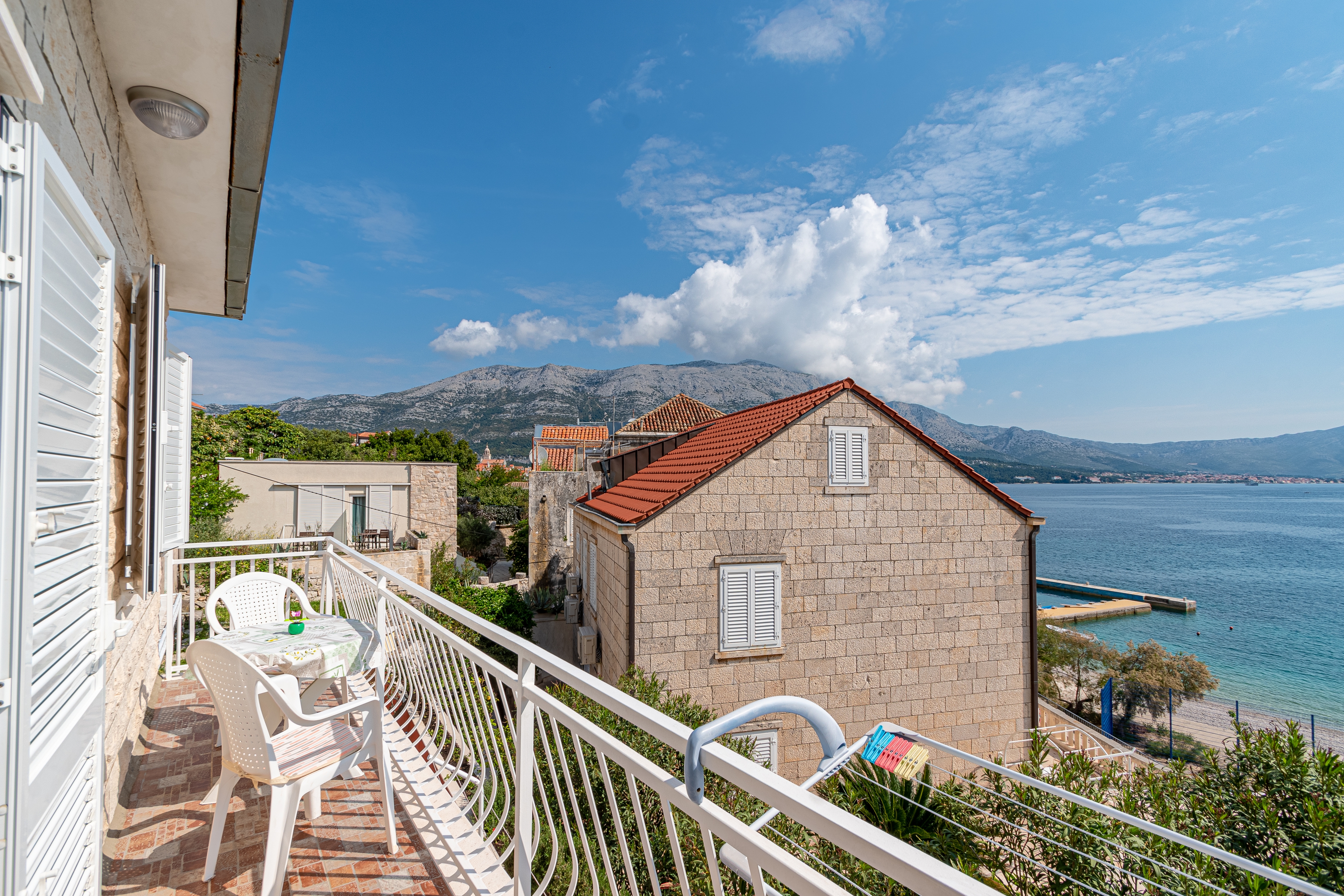 One bedroom apartment with balcony and sea view Korčula (A-10051-b) One bedroom apartment with balcony and sea view Korčula (A-10051-b)