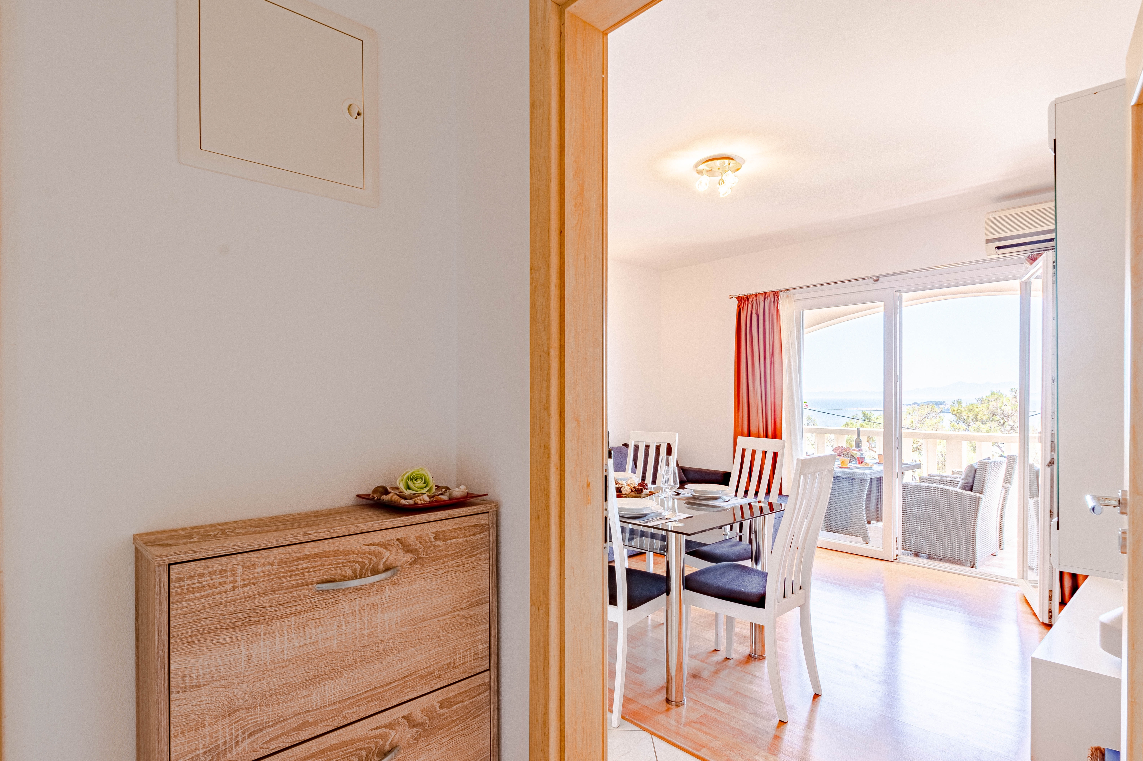 Two bedroom apartment near beach Prižba, Korčula  A-a