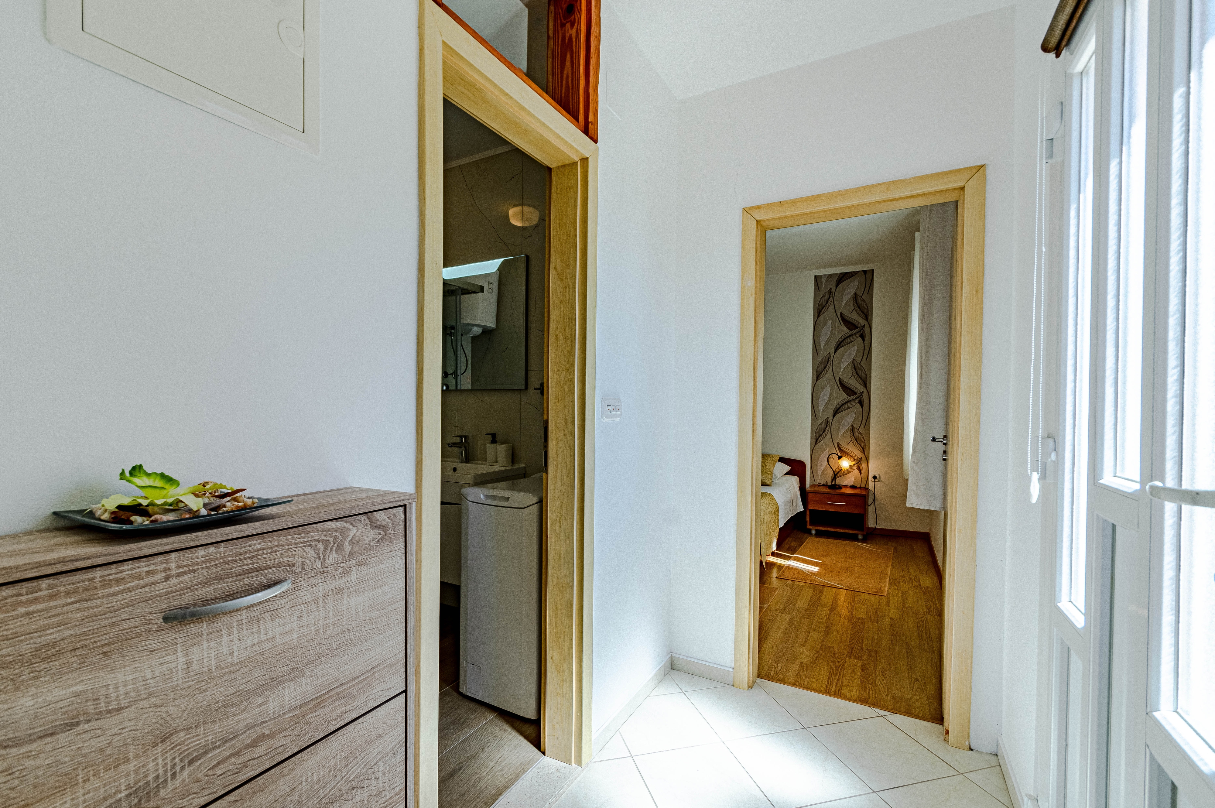 One bedroom apartment near beach Prižba, Korčula  A-b