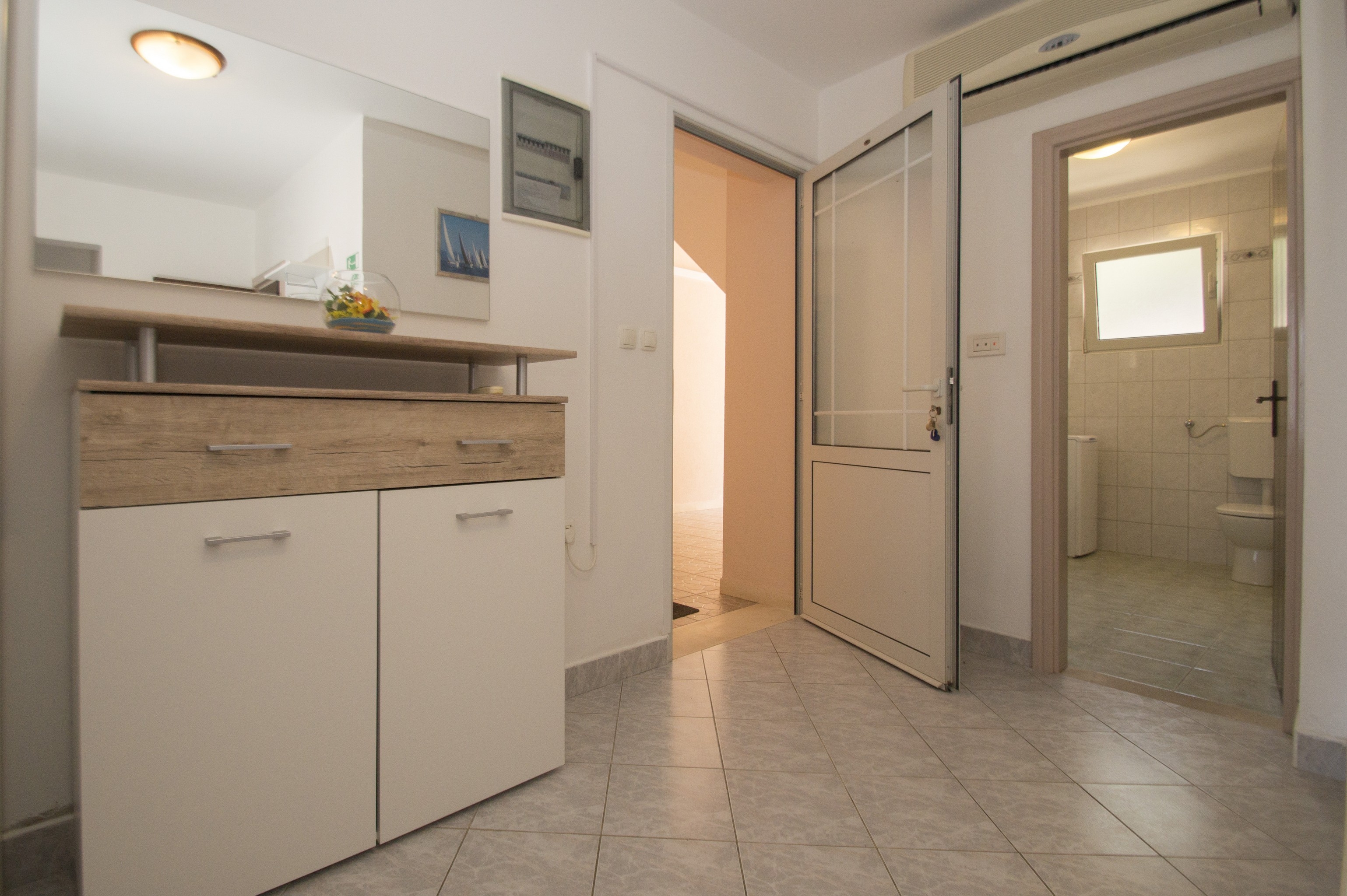 Two bedroom apartment near beach Prižba, Korčula  A-c