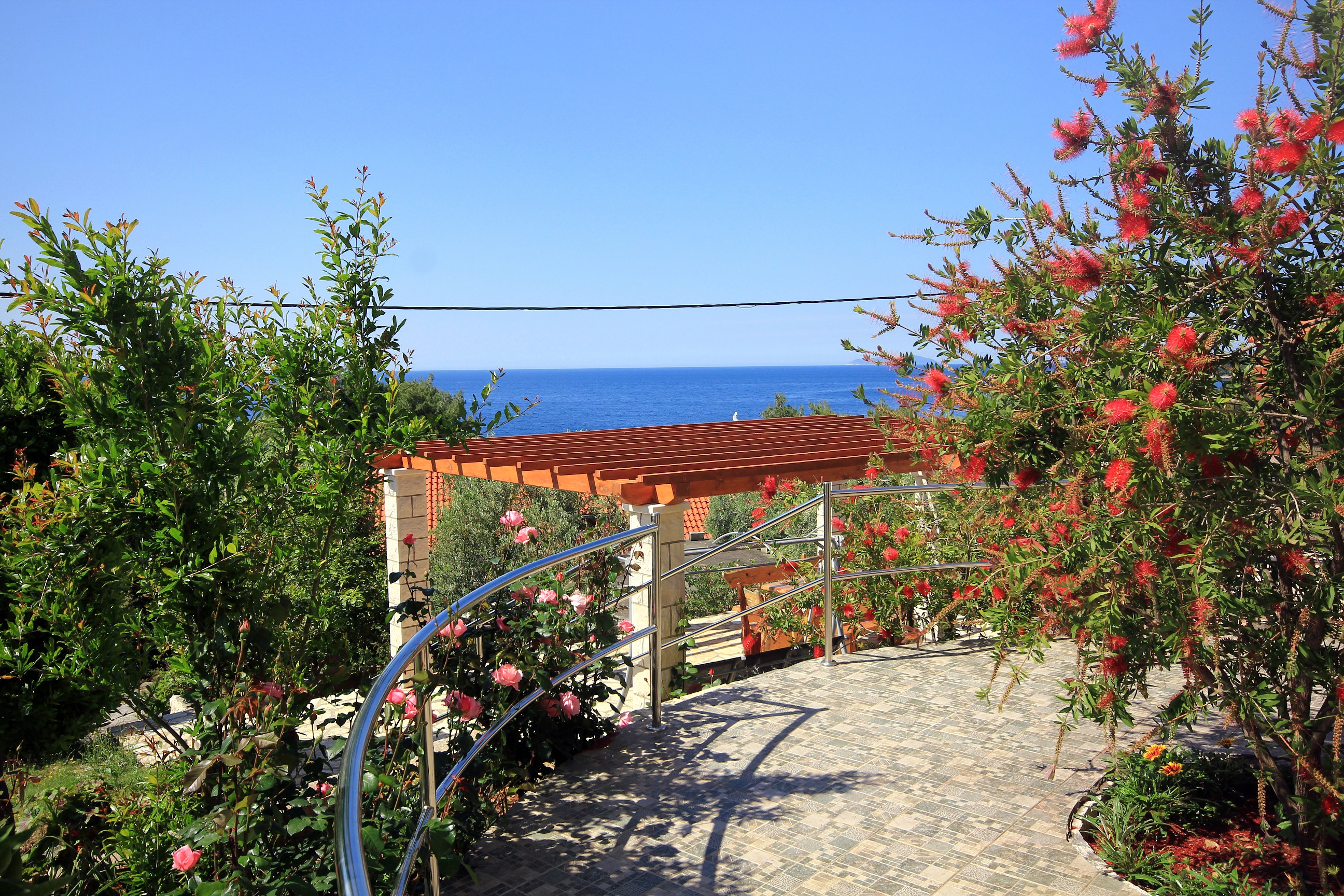 Two bedroom apartment near beach Prižba, Korčula  A-c