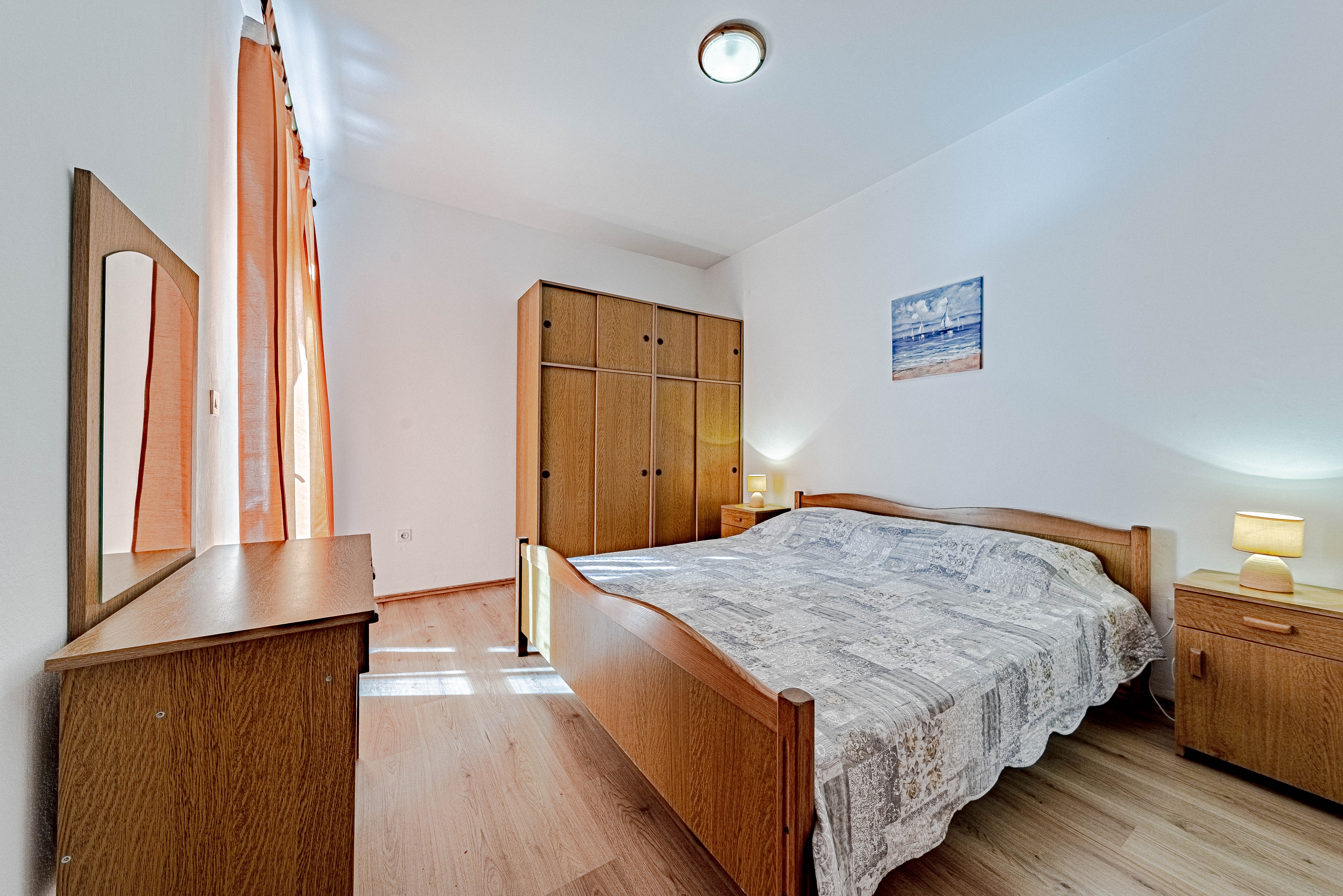 Four bedroom apartment with terrace and sea view Brna, Korčula  A-a