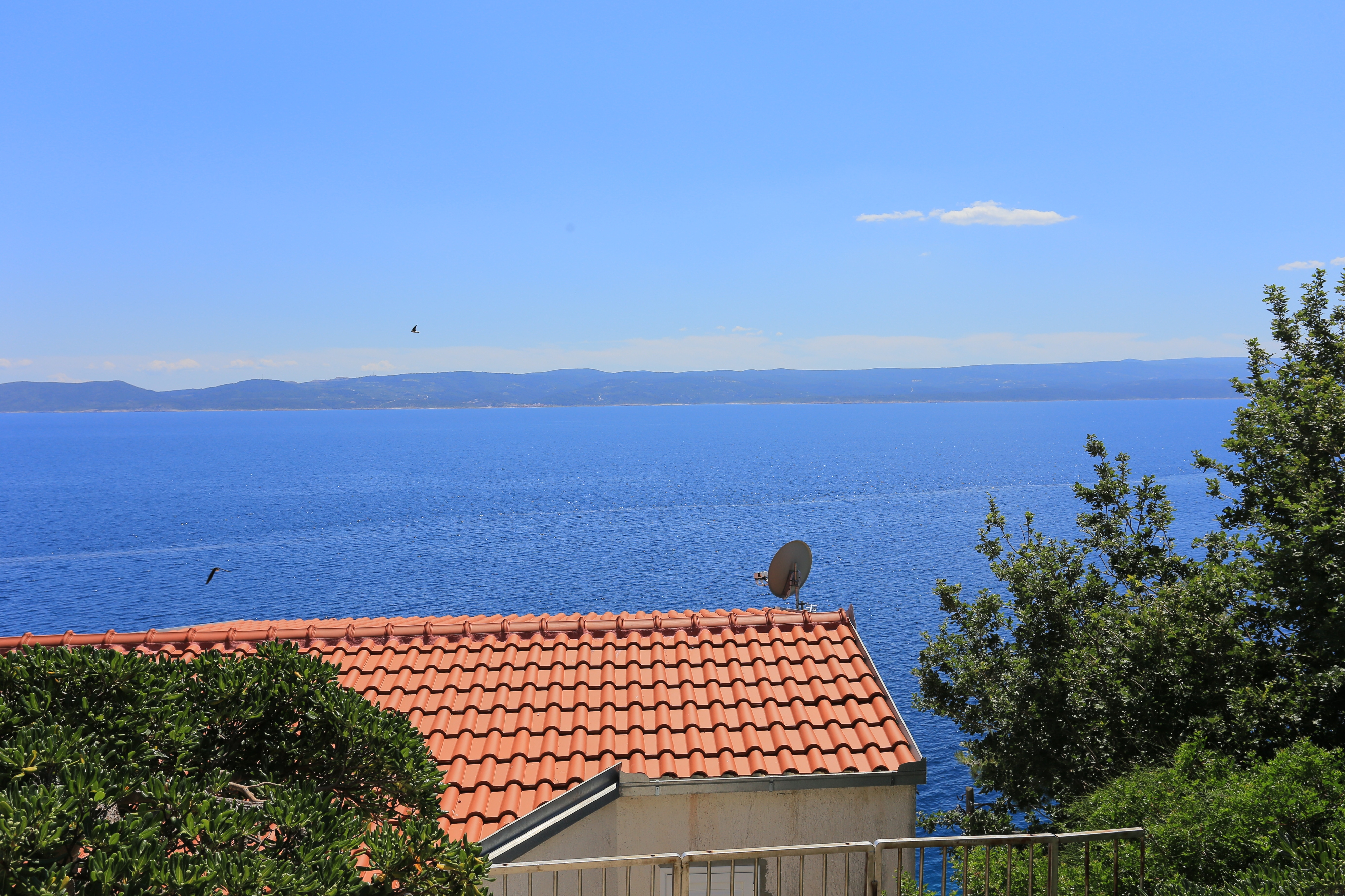 Two bedroom apartment with terrace and sea view Pisak, Omiš  A-a