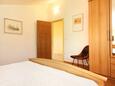 Prižba, Bedroom 2 in the apartment, (pet friendly) and WiFi.