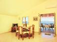 Dining room Prižba, Dining room in the apartment, air condition available, (pet friendly) and WiFi.