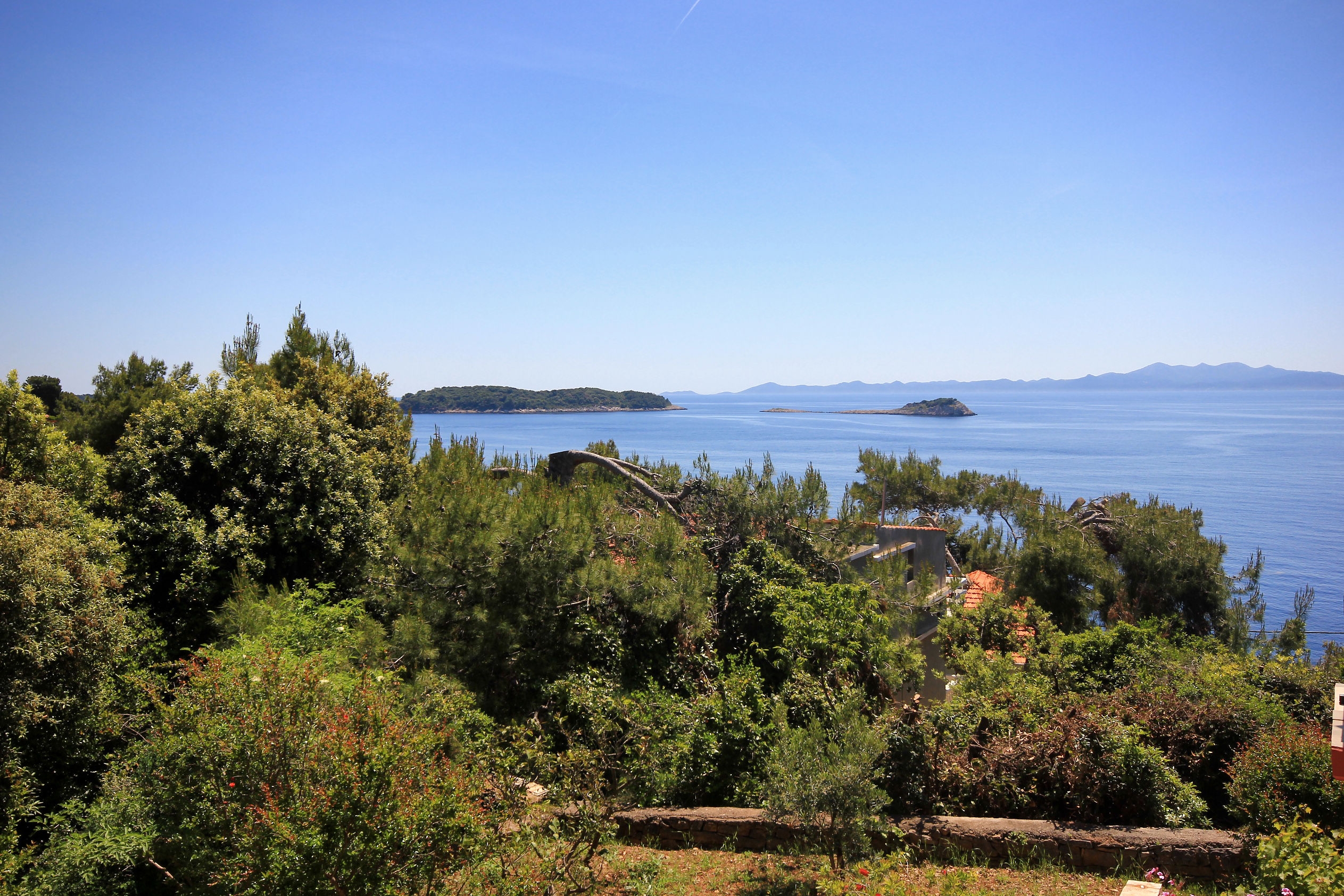 Four bedroom apartment near beach Prižba, Korčula  A-b