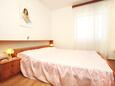 Bedroom 1 Prižba, Bedroom 1 in the apartment, (pet friendly) and WiFi.