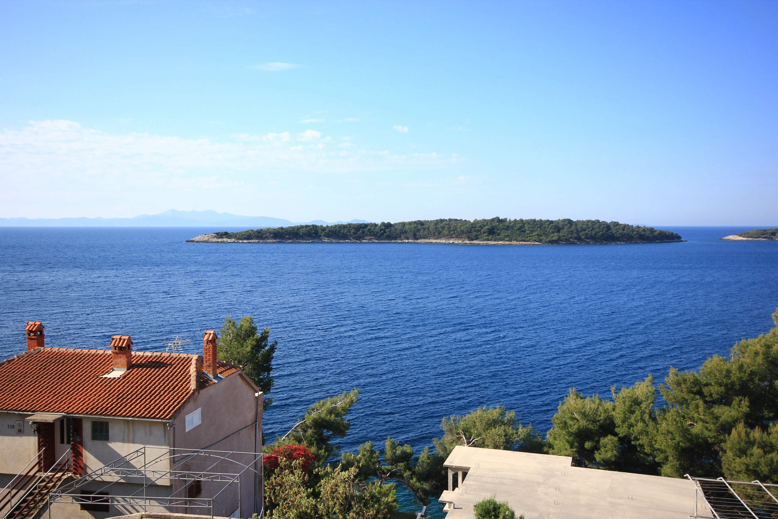 Two bedroom apartment near beach Prižba, Korčula  A-a