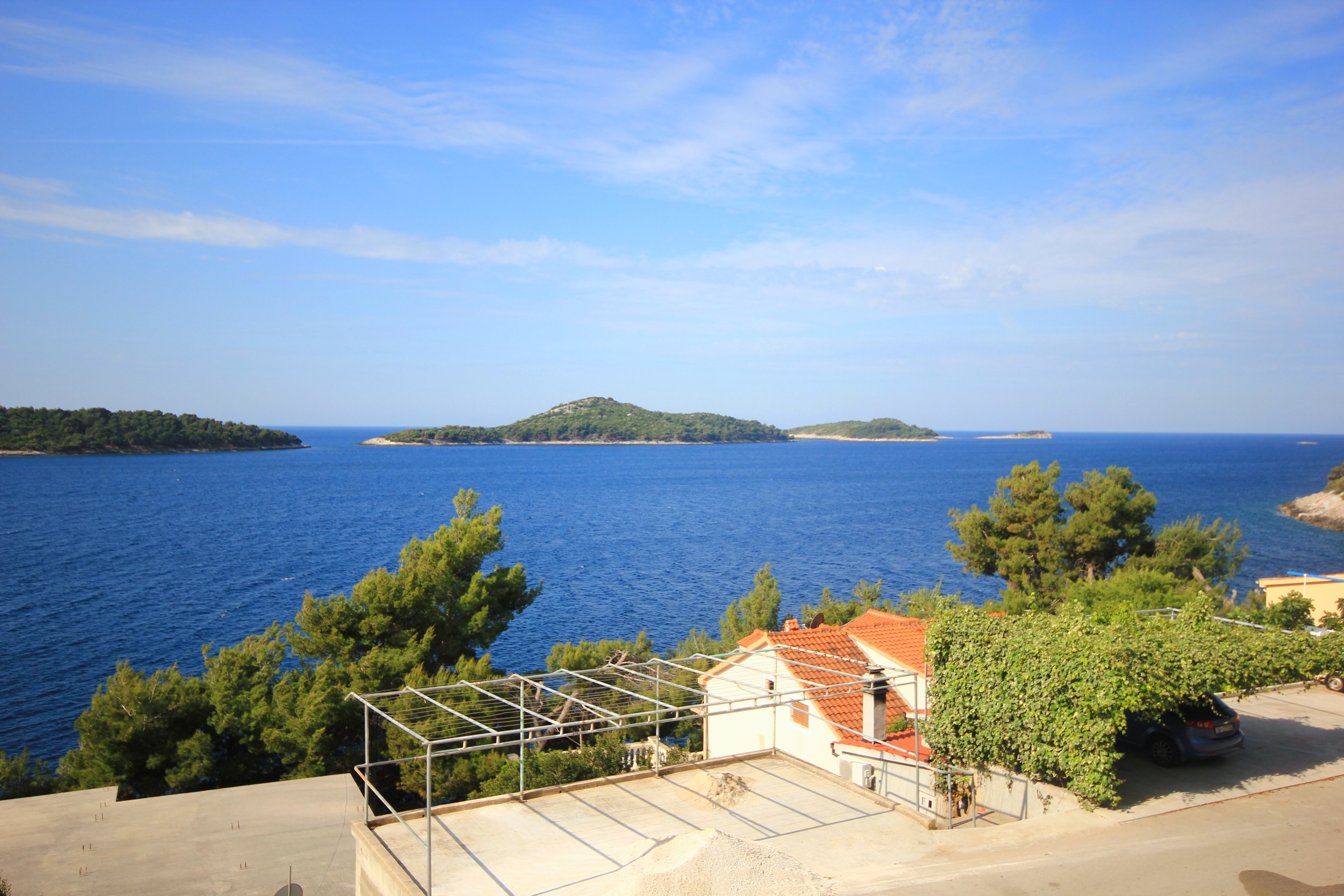 Two bedroom apartment near beach Prižba, Korčula  A-b