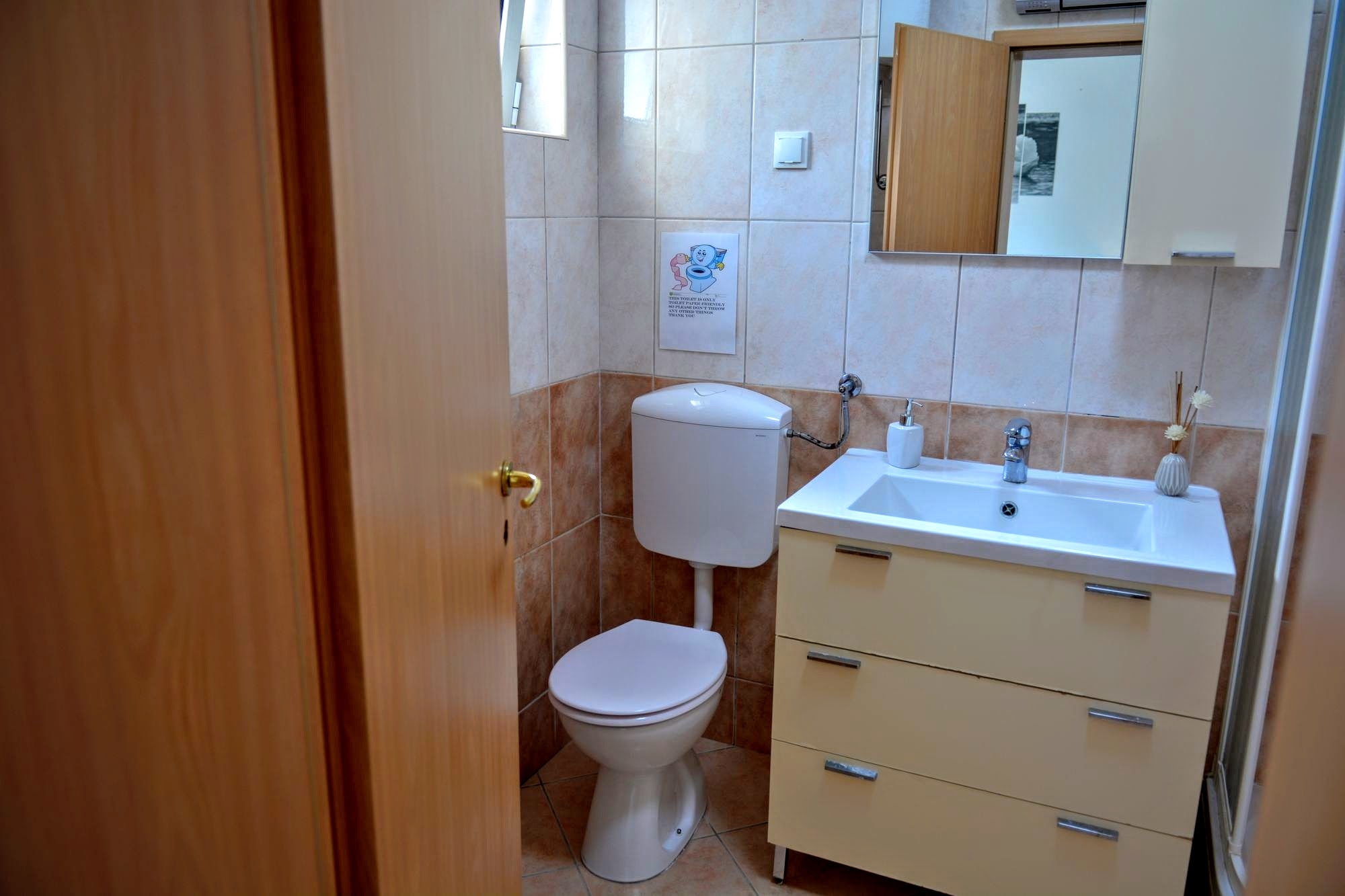 Two bedroom apartment with terrace Brna, Korčula  A-a