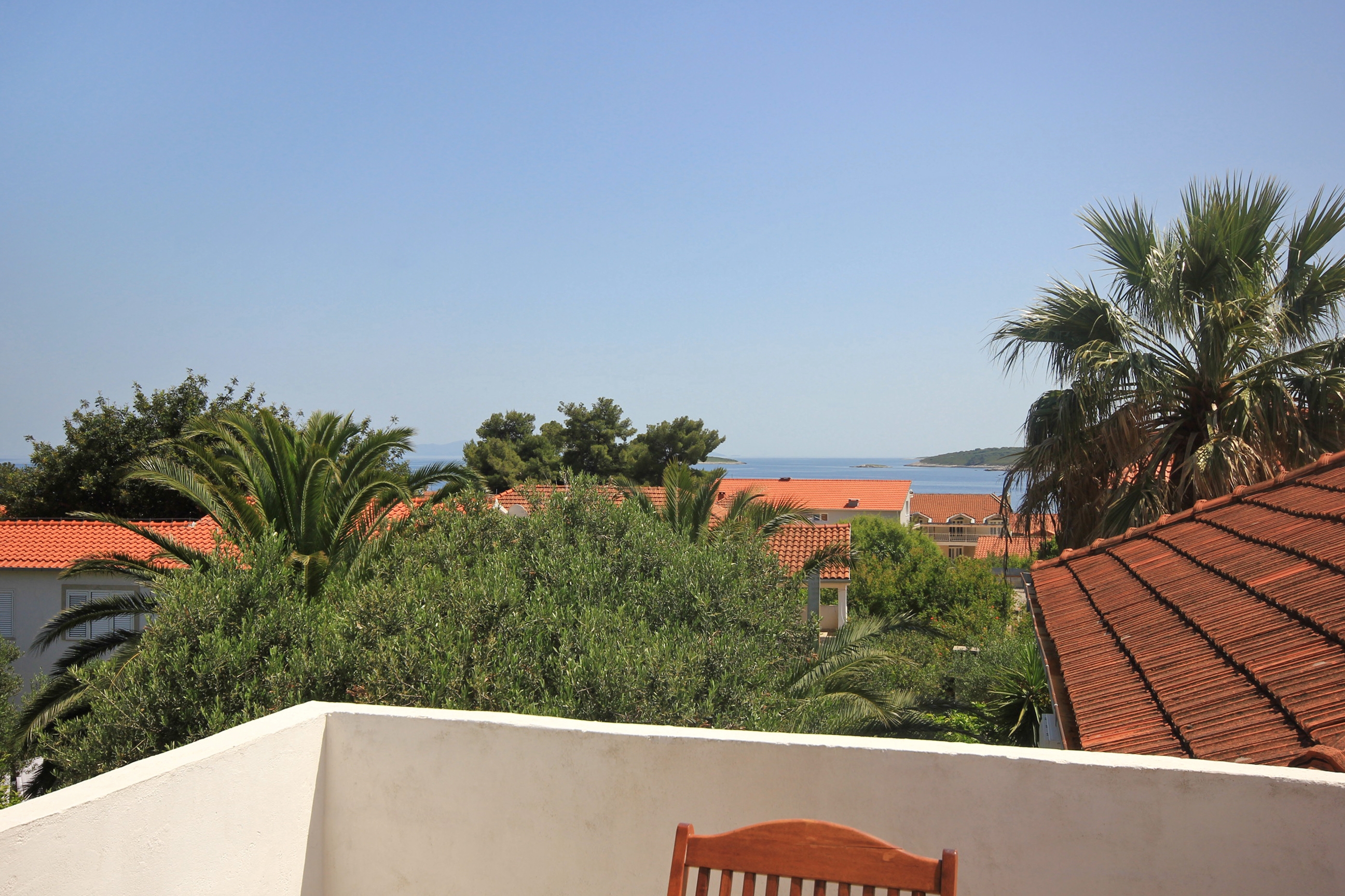 Two bedroom apartment with terrace and sea view Orebić, Pelješac  A-a