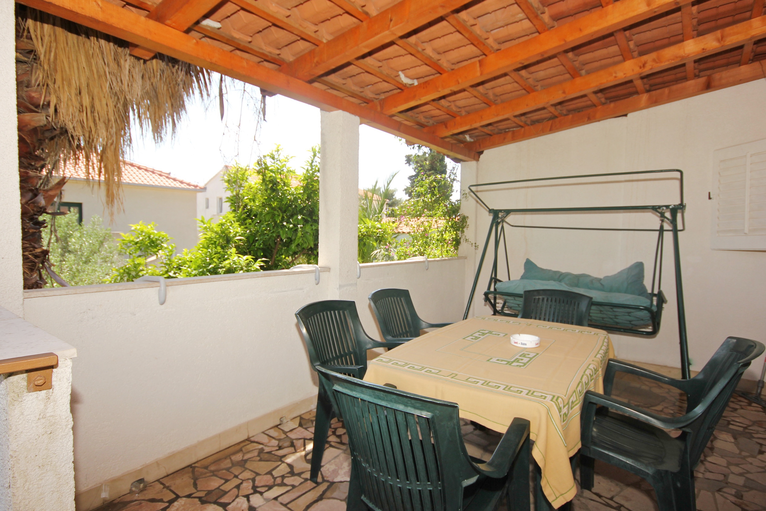 Two bedroom apartment with terrace Orebić, Pelješac  A-d