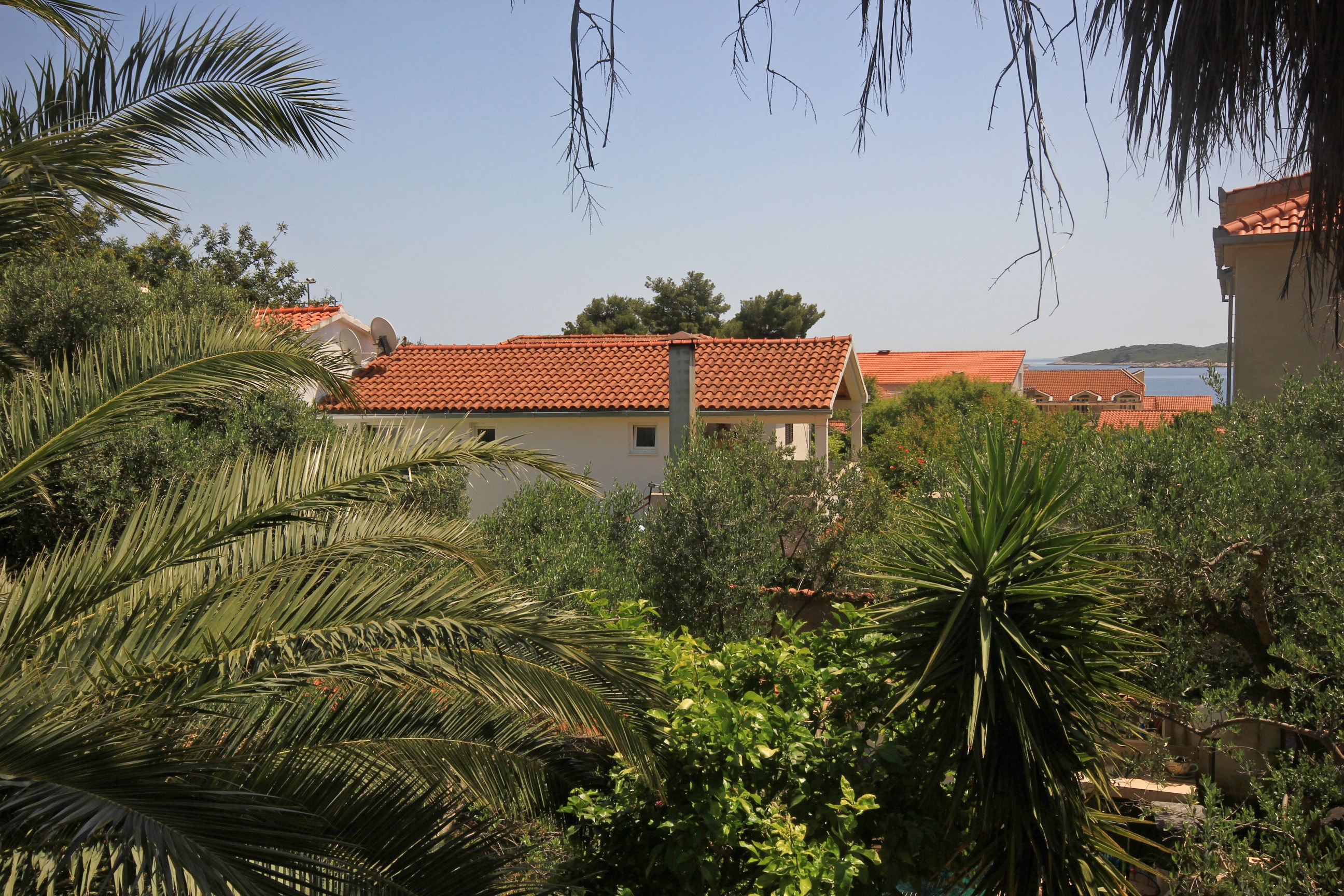 Two bedroom apartment with terrace Orebić, Pelješac  A-d