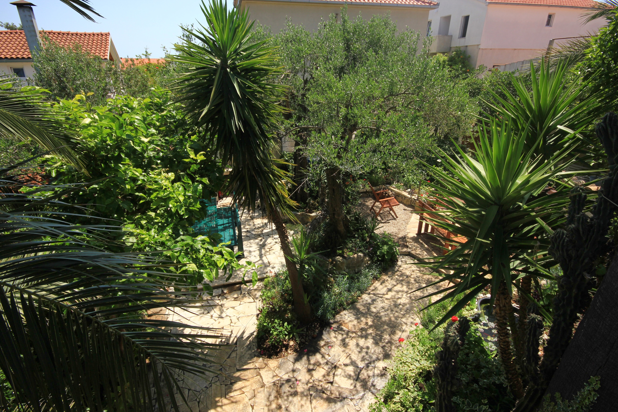 Two bedroom apartment with terrace Orebić, Pelješac  A-d
