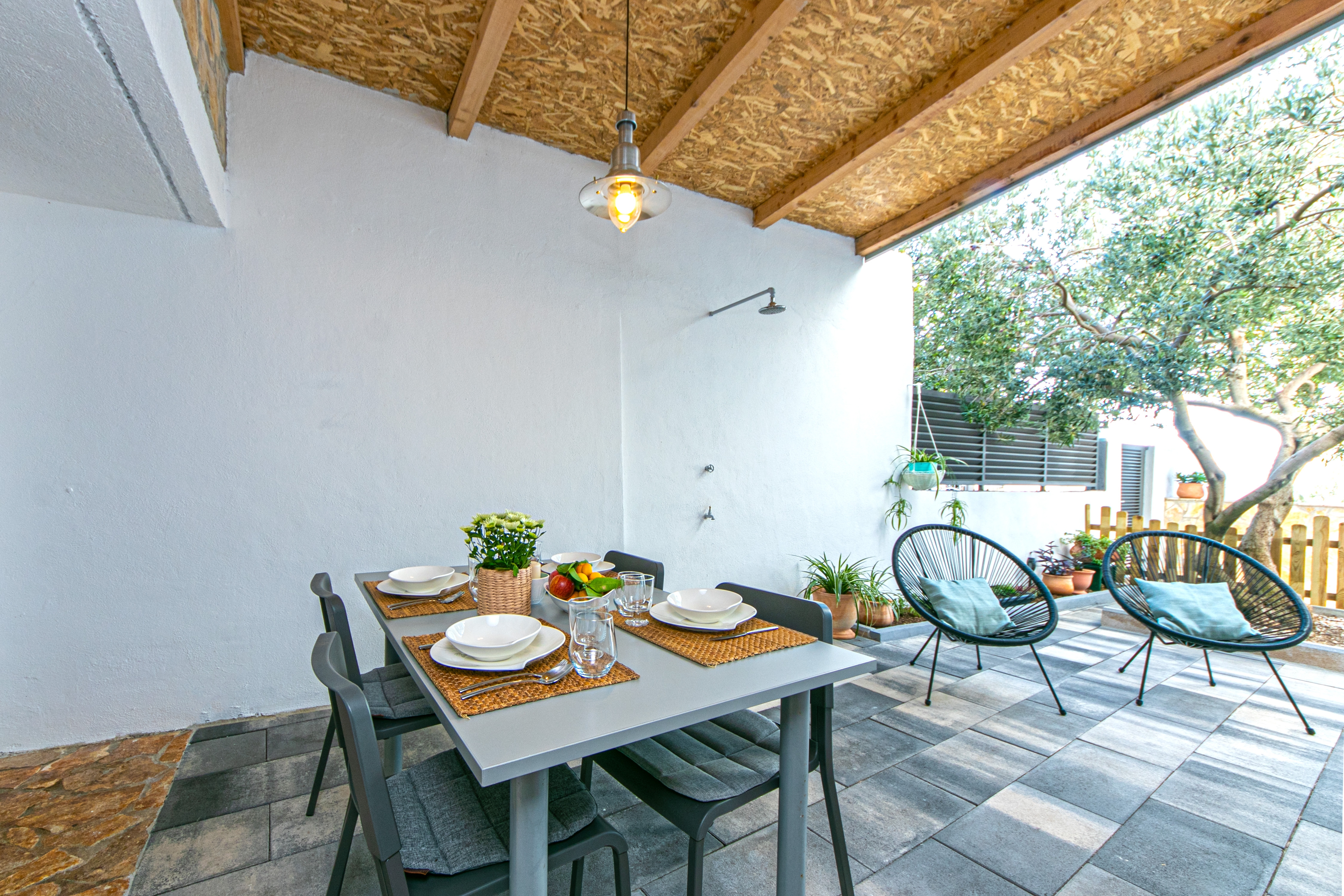One bedroom apartment with terrace and sea view Pisak, Omiš  A-b