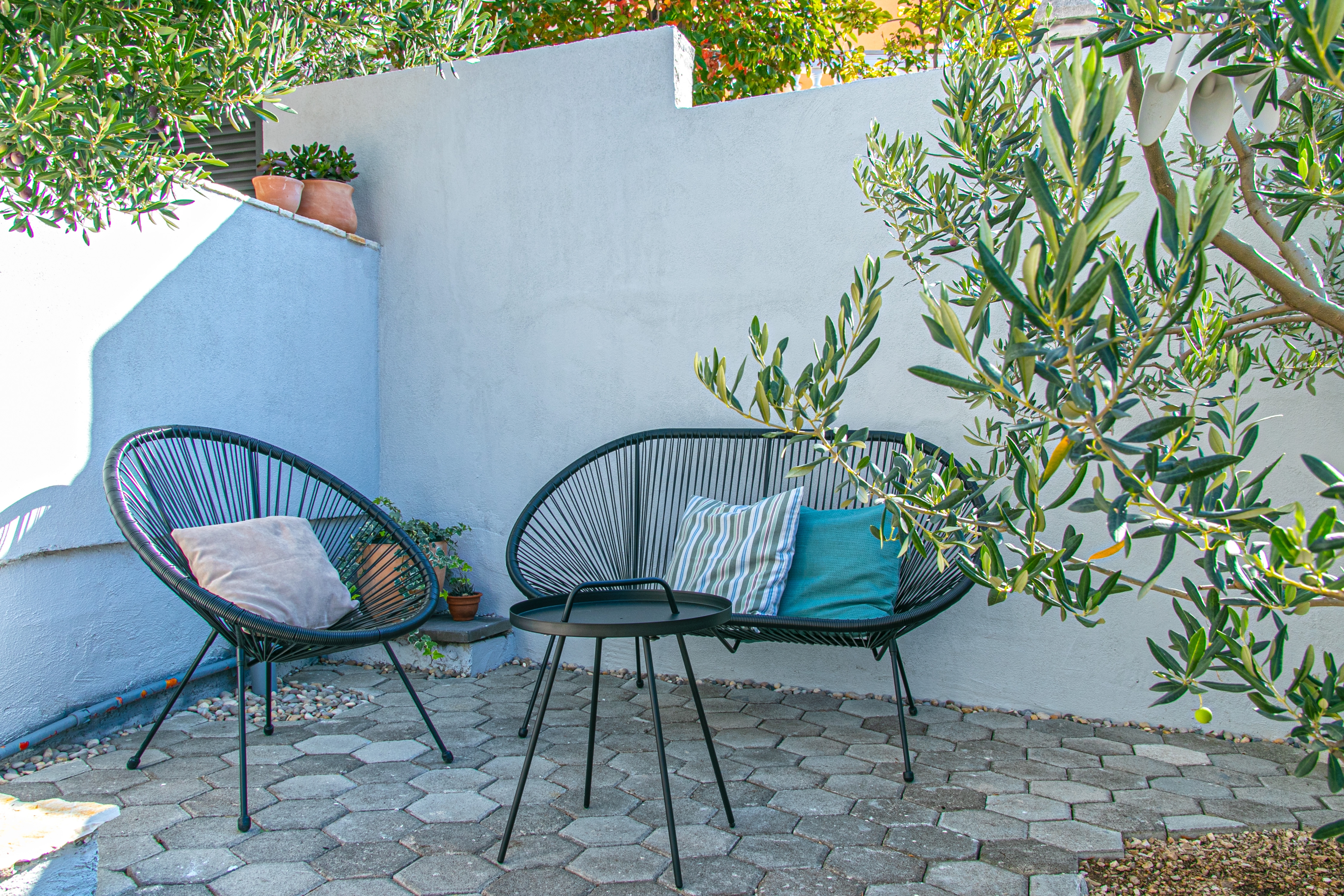 One bedroom apartment with terrace and sea view Pisak, Omiš (A-1008-b)