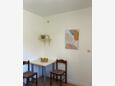 Dining room Orebić, Dining room in the apartment, (pet friendly) and WiFi.