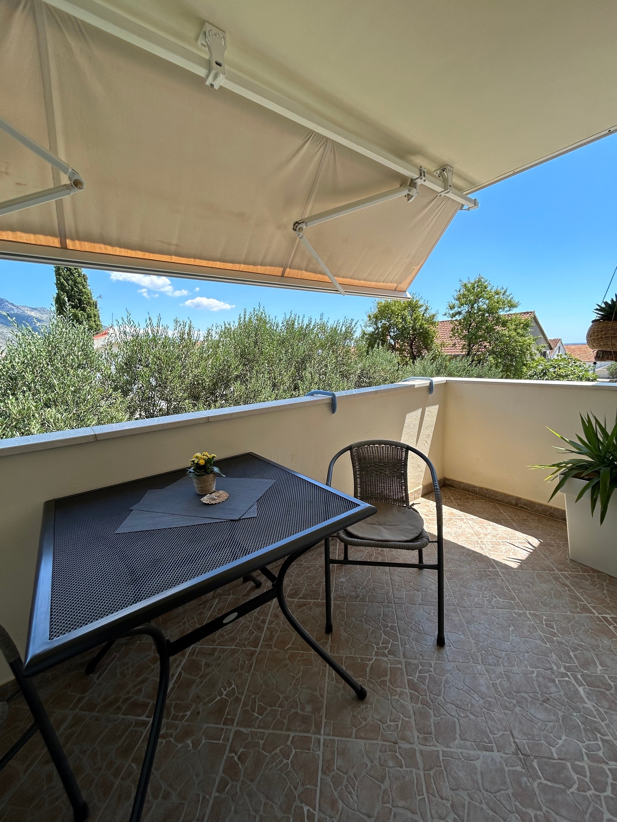 Studio flat with terrace and sea view Orebić, Pelješac  AS-b