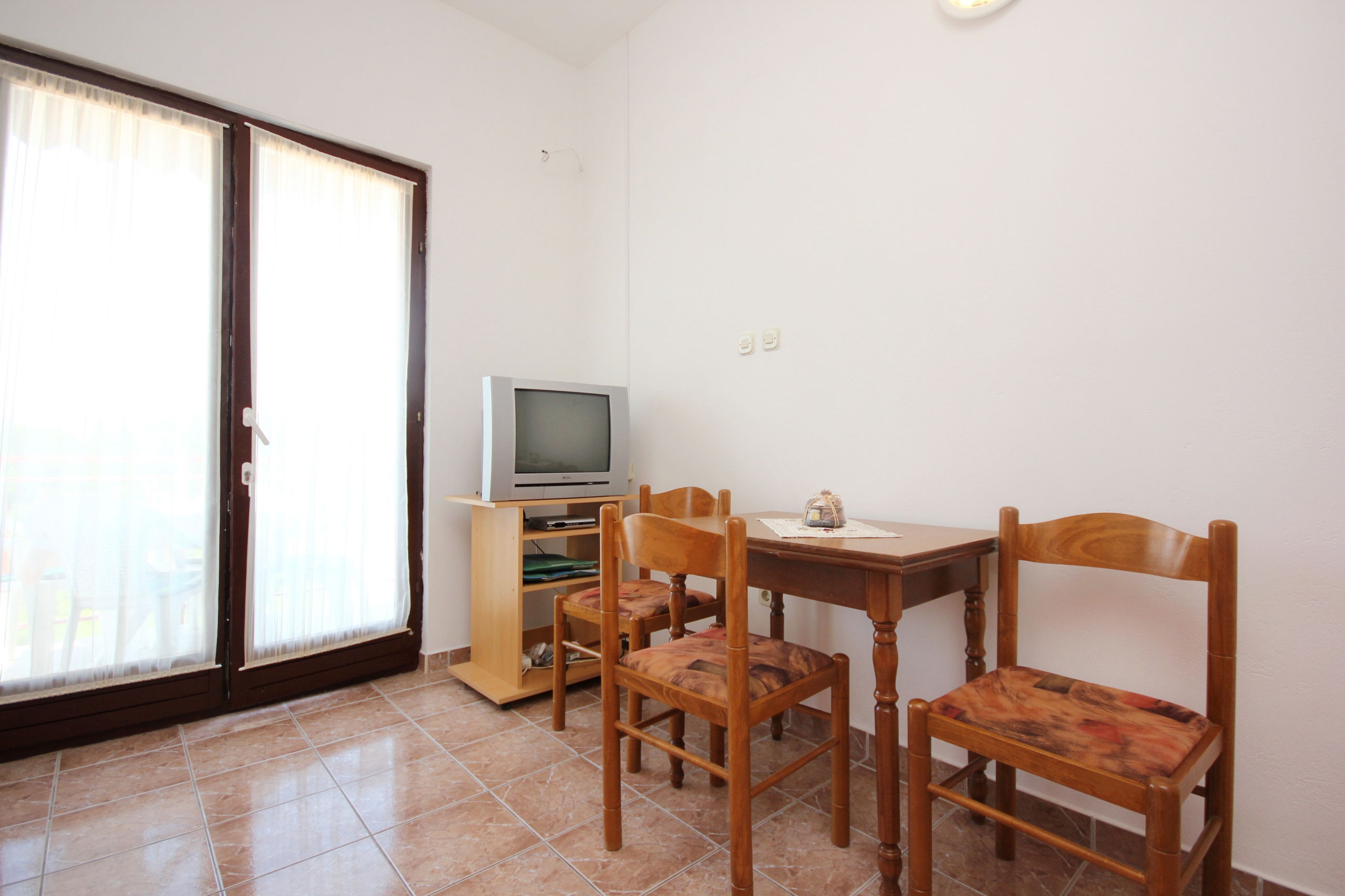 Two bedroom apartment with terrace and sea view Trpanj, Pelješac  A-b
