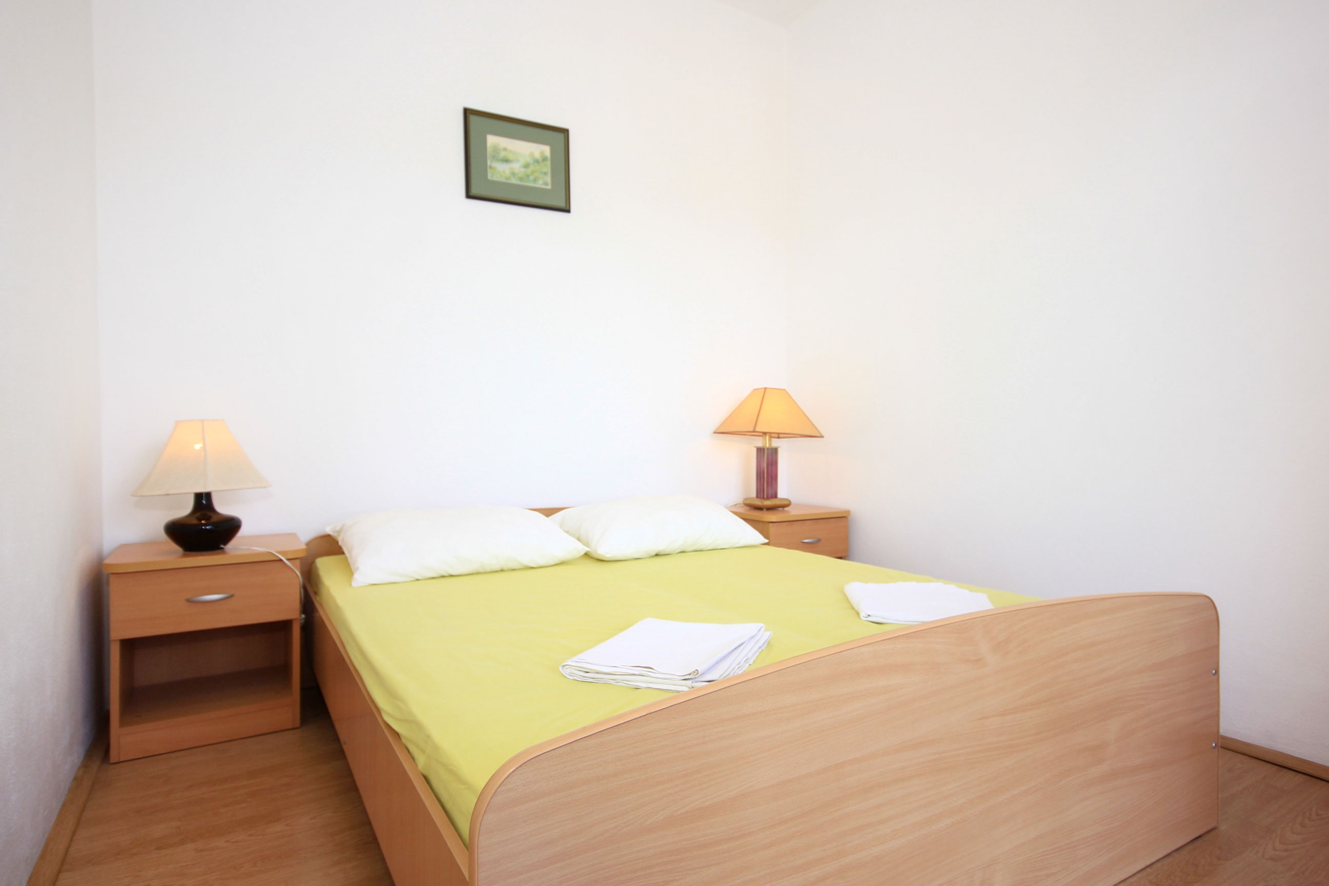 Two bedroom apartment with terrace and sea view Trpanj, Pelješac  A-c