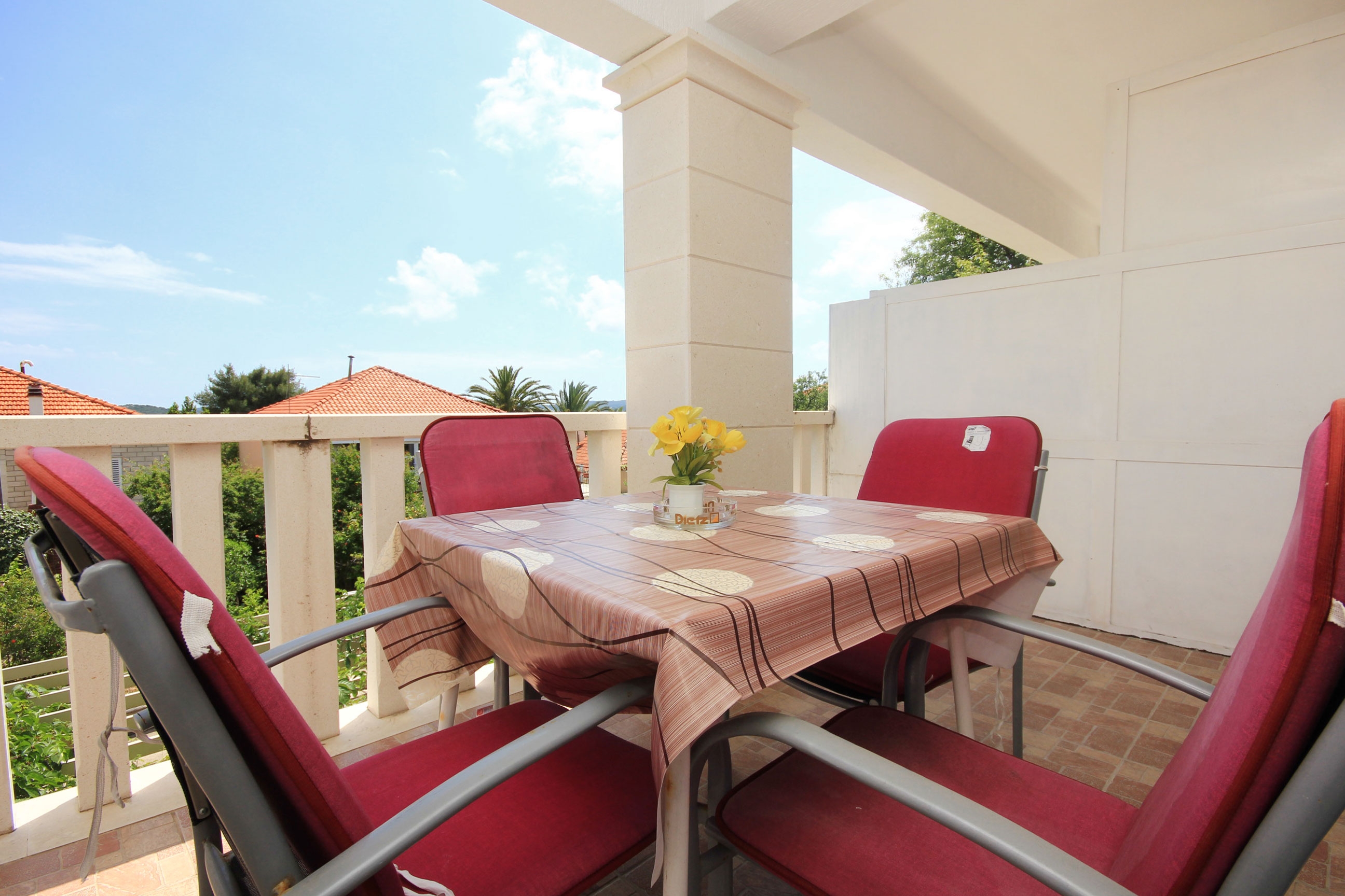 One bedroom apartment with terrace and sea view Orebić, Pelješac (A-10088-c)