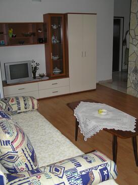Living room Orebić, Living room in the apartment, dostupna klima i WIFI.