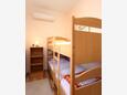 Ložnice 2 Orebić, Ložnice 2 v ubytování typu apartment, s klimatizací, domácí mazlíčci povoleni a WiFi.