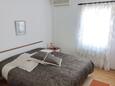 Bedroom 1 Orebić, Bedroom 1 in the apartment, air condition available and WiFi.