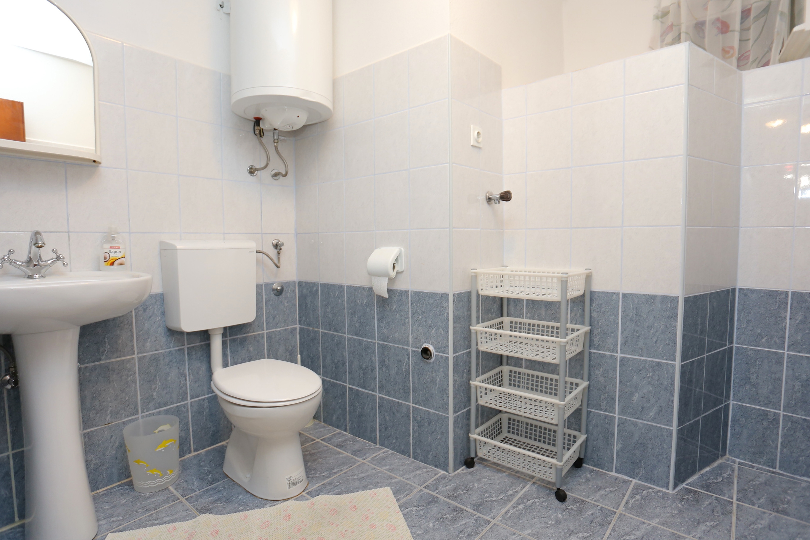 One bedroom apartment with terrace Orebić, Pelješac  A-a