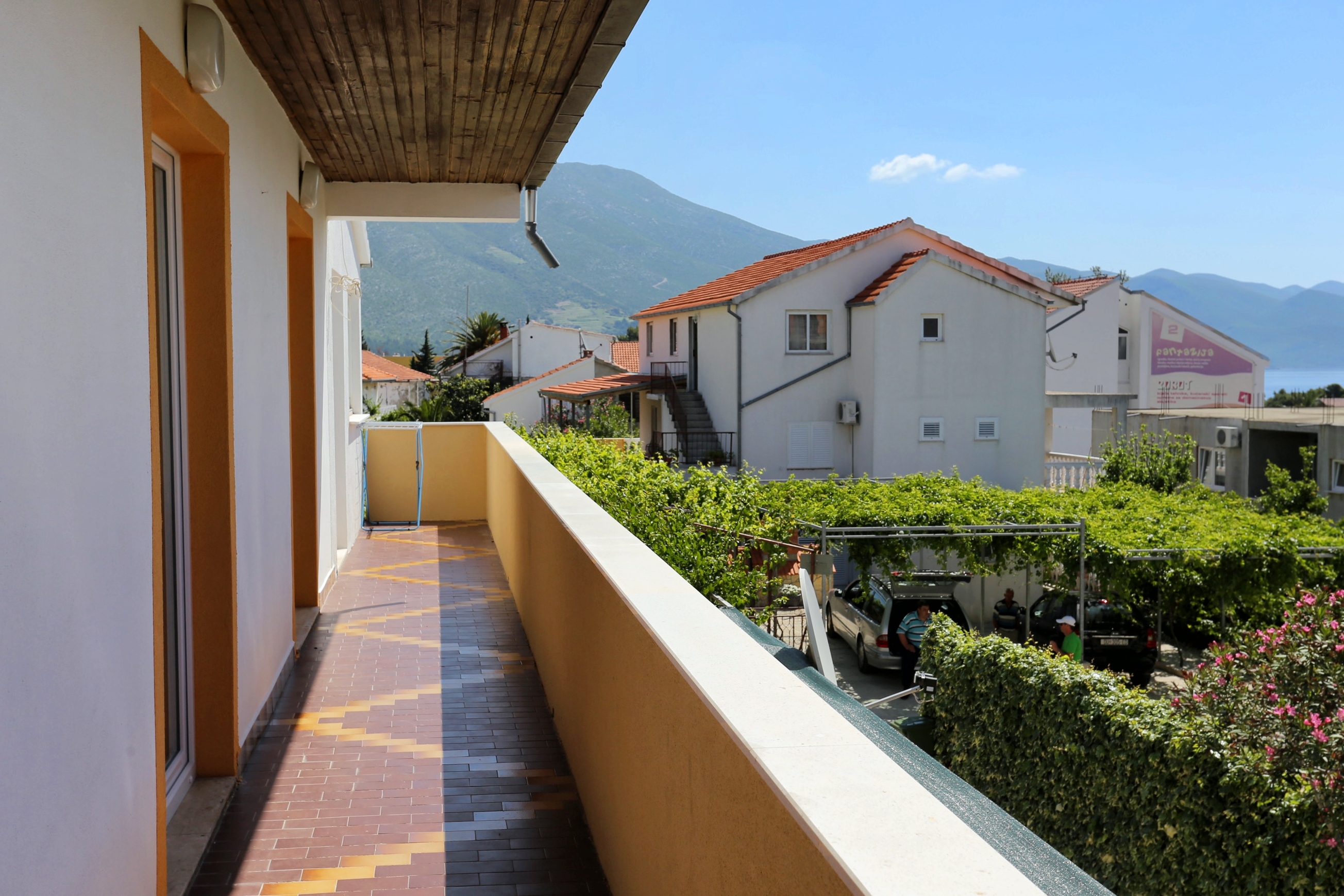 Four bedroom apartment with terrace and sea view Orebić, Pelješac  A-a