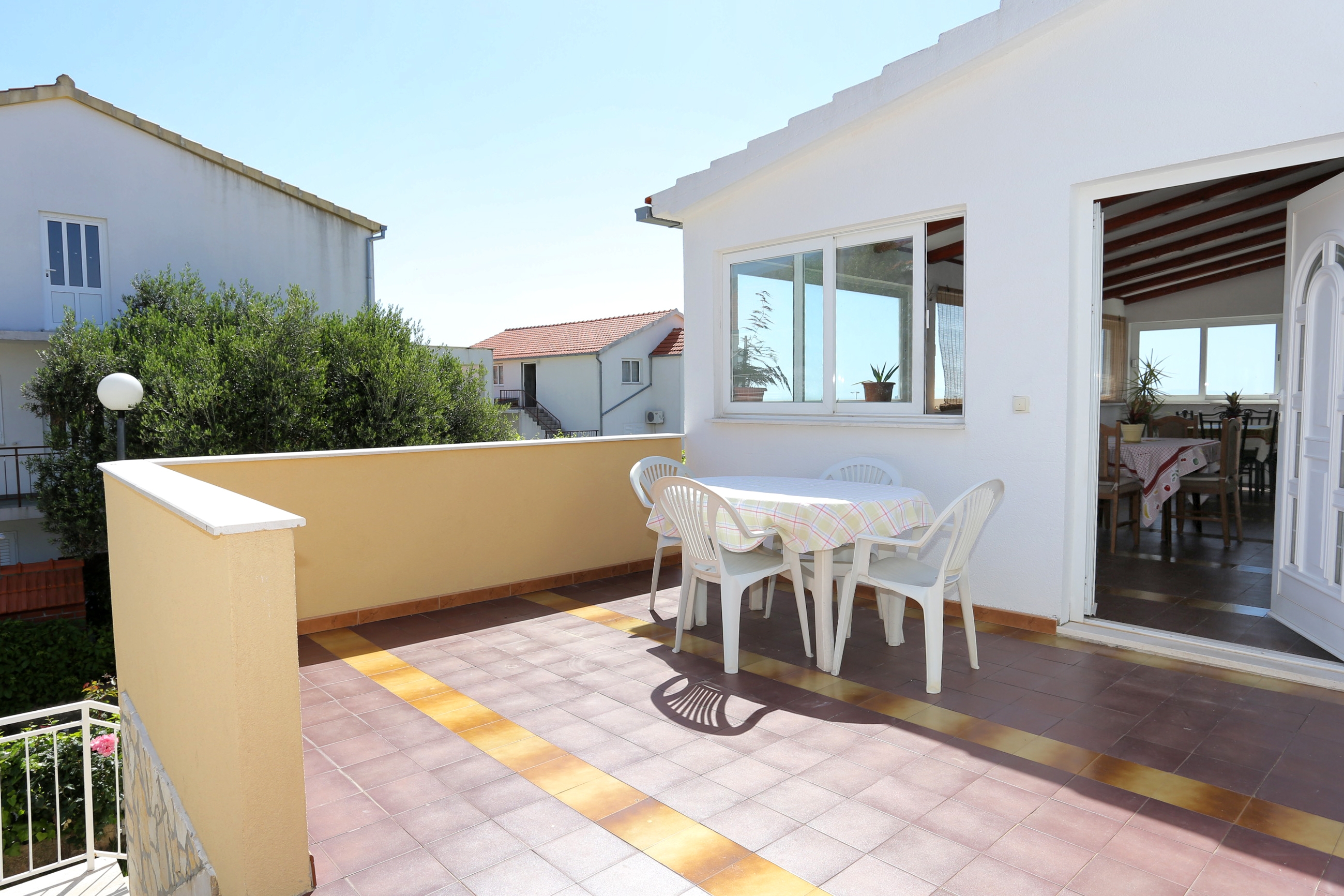 Four bedroom apartment with terrace and sea view Orebić, Pelješac  A-a