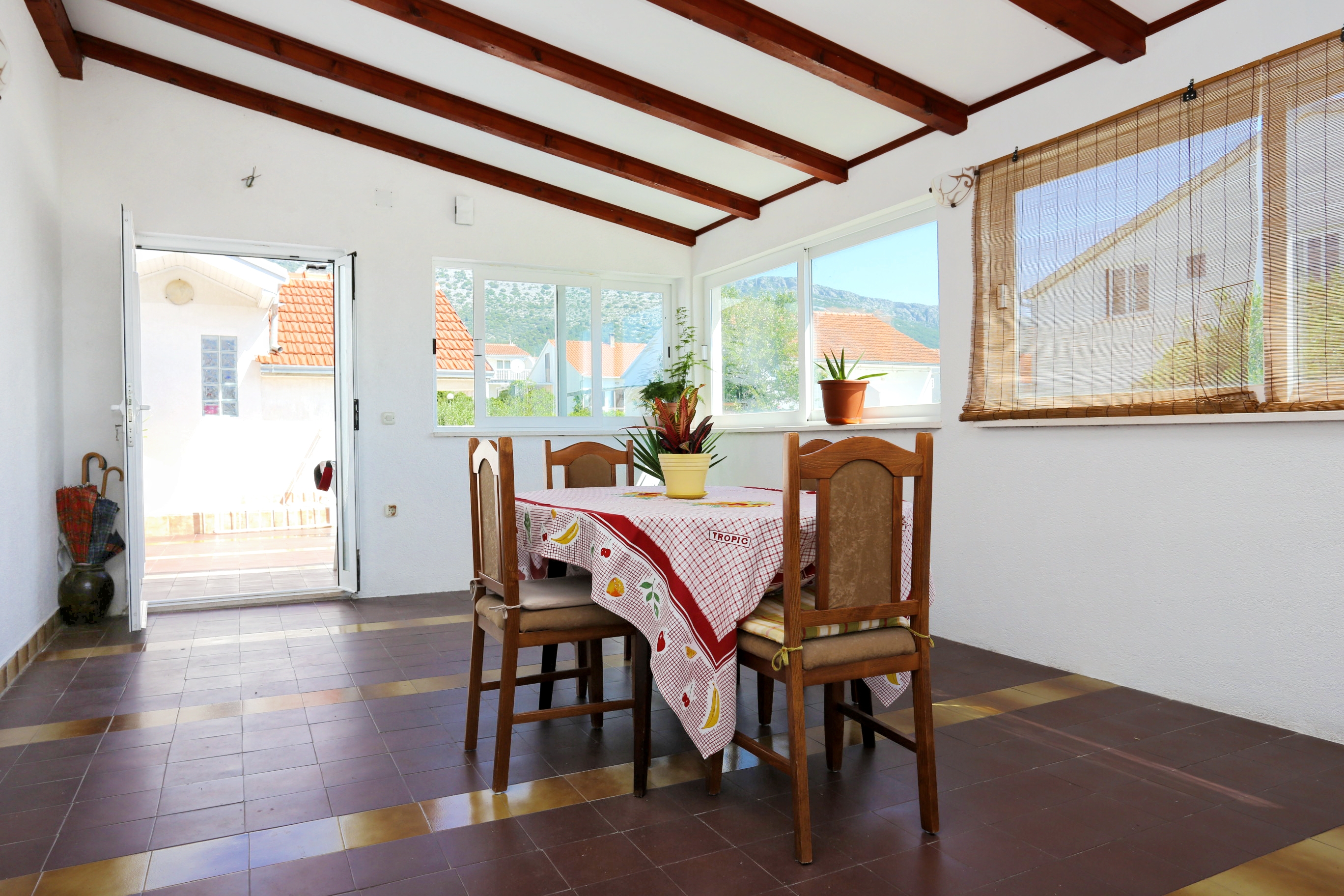 Four bedroom apartment with terrace and sea view Orebić, Pelješac  A-a