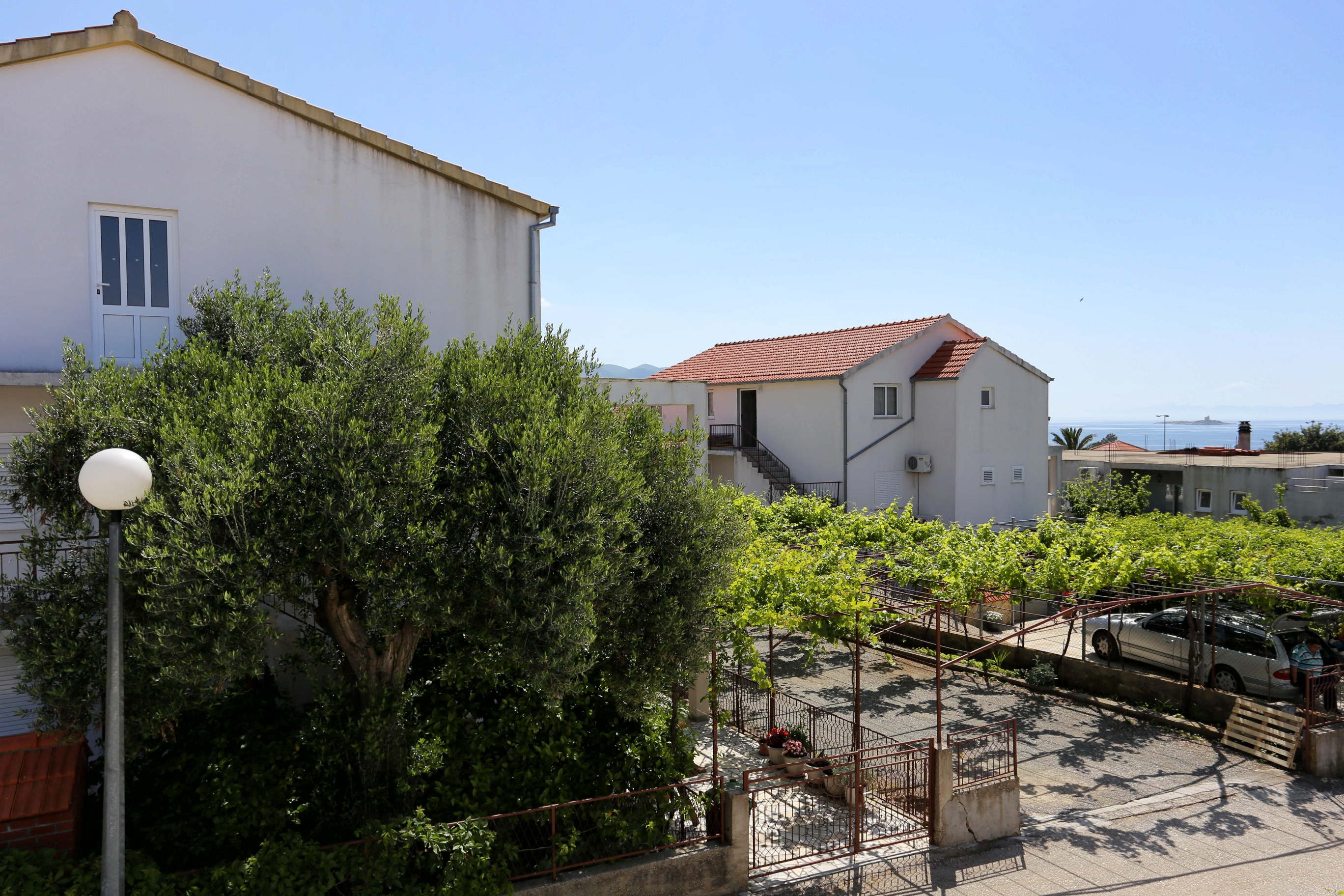 Four bedroom apartment with terrace and sea view Orebić, Pelješac  A-a