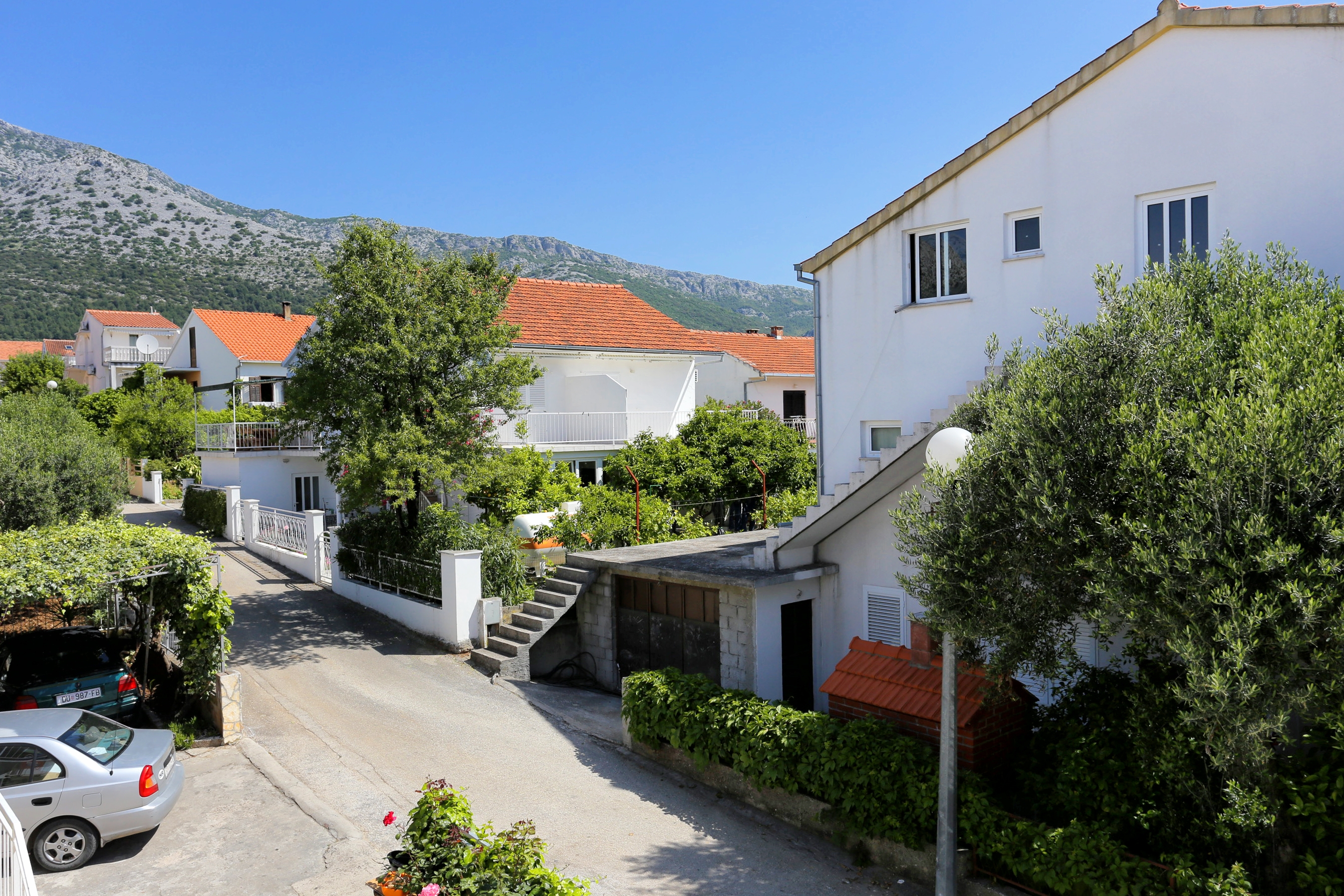 Four bedroom apartment with terrace and sea view Orebić, Pelješac  A-a