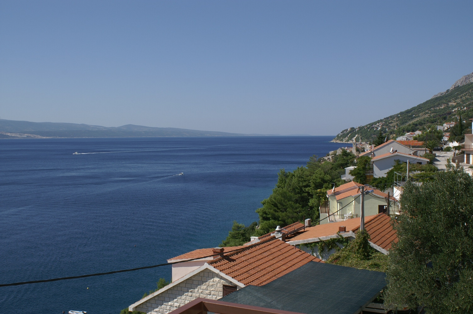 Two bedroom apartment with terrace and sea view Pisak, Omiš  A-d
