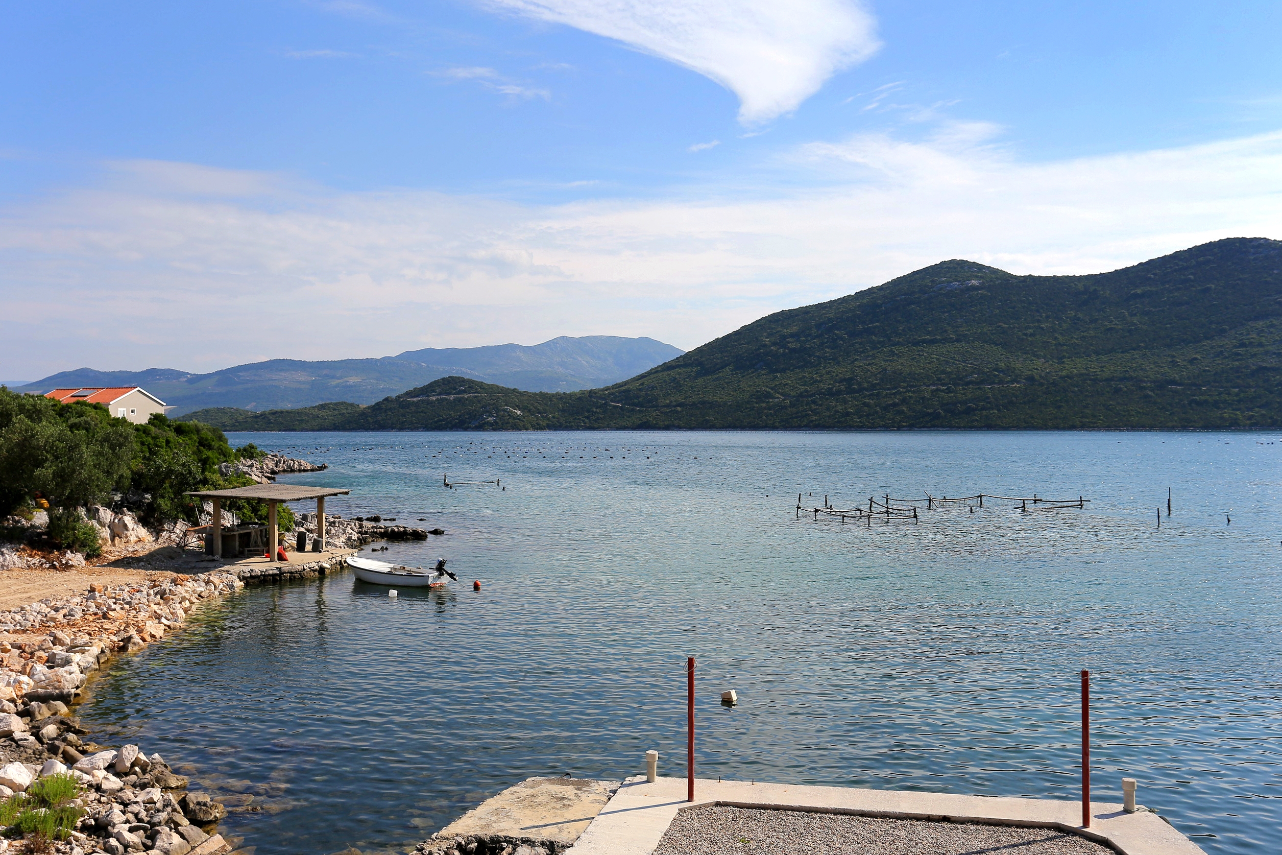 One bedroom apartment near beach Žuronja, Pelješac (A-10123-a)