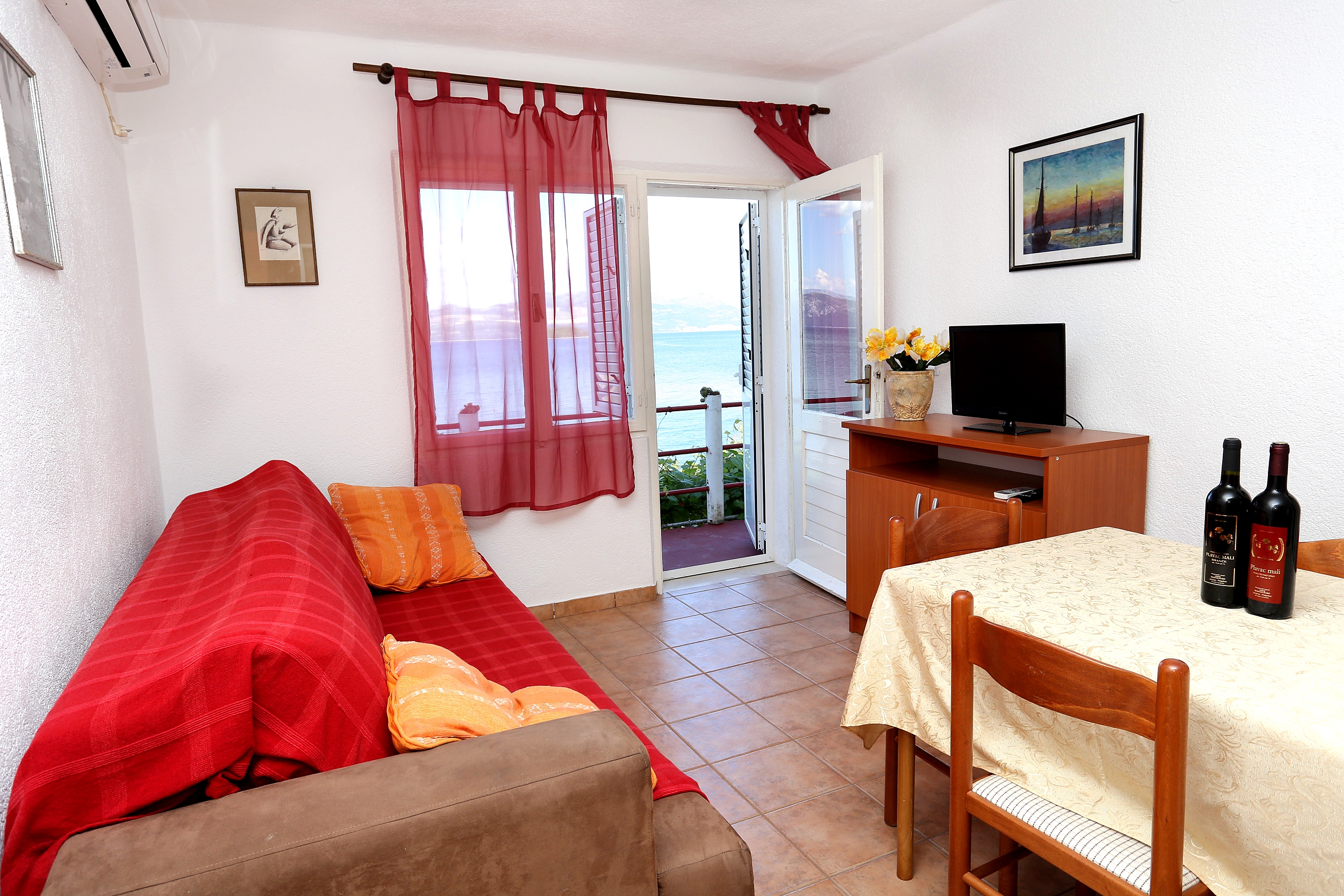 Two bedroom apartment near beach Drače, Pelješac (A-10130-a)