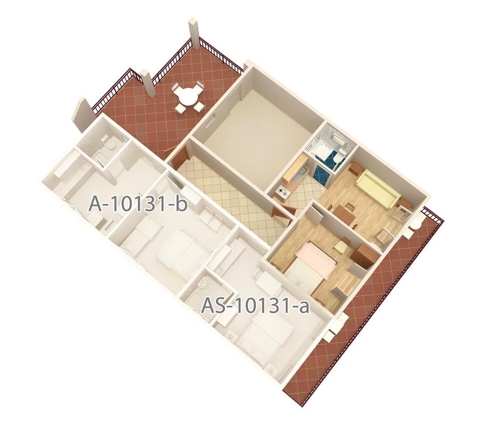 Apartmán v meste Trpanj - 10131