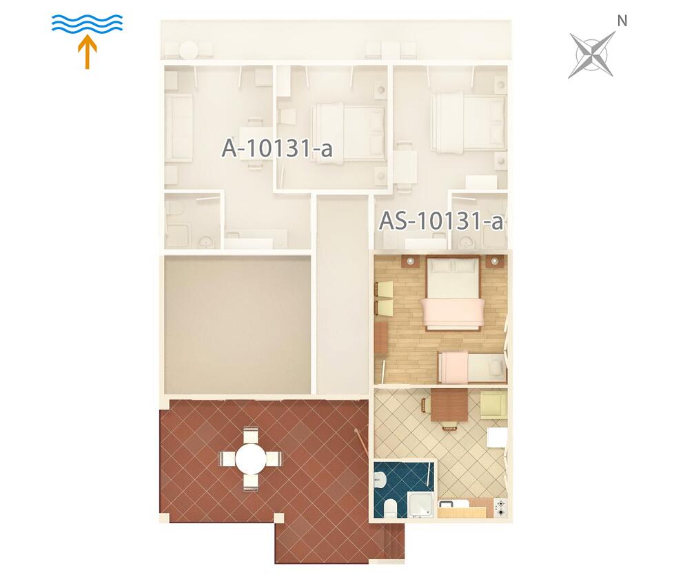 Apartmán v meste Trpanj - 10131