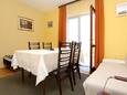 Dining room Drače, Dining room in the apartment.