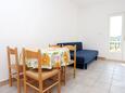 Salle à manger Trpanj, Salle à manger dans l’hébergement en type apartment, climatisation disponible, animaux acceptés et WiFi.