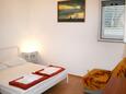 Ložnice Pisak, Ložnice v ubytování typu apartment, domácí mazlíčci povoleni a WiFi.