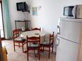 Pisak, Dining room in the apartment, air condition available, (pet friendly) and WiFi.