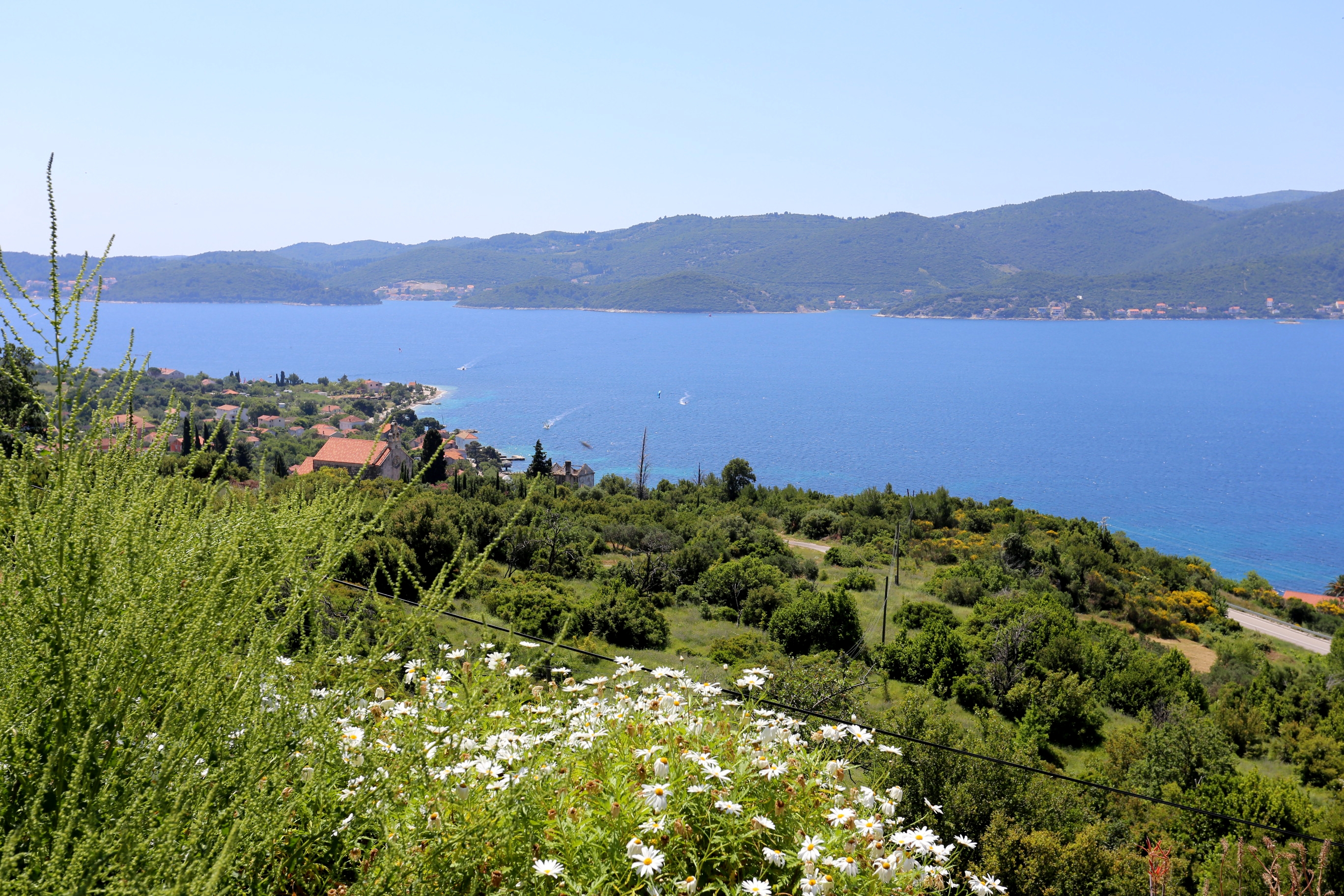 Three bedroom house with terrace and sea view Viganj - Podac, Pelješac  K
