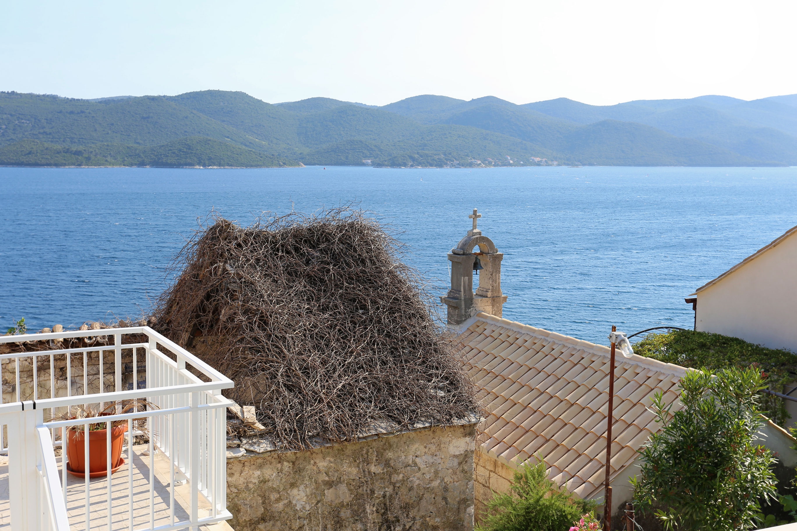 Two bedroom apartment with terrace and sea view Kučište - Perna, Pelješac  A-a