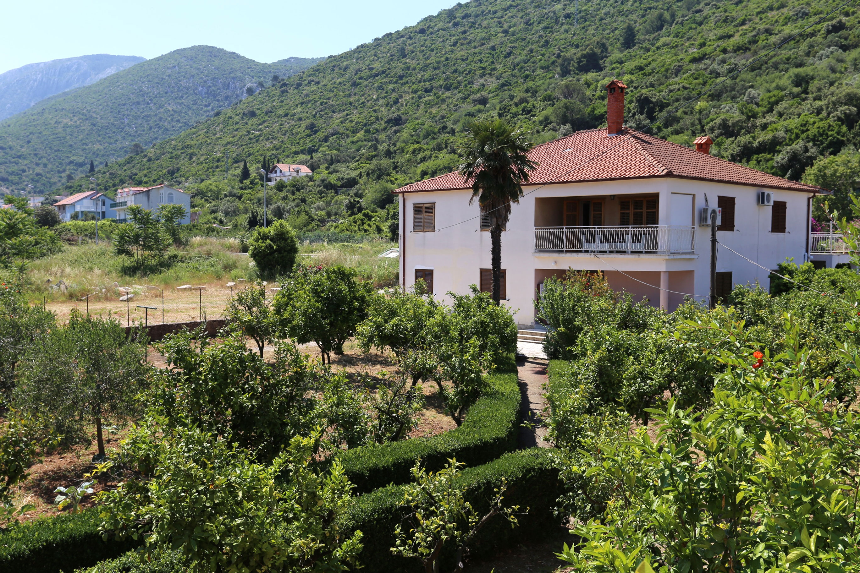 Two bedroom apartment with balcony Trpanj, Pelješac  A-c